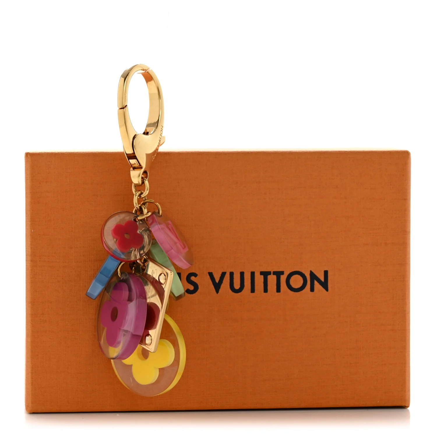 Resin Candy Fleurs Bag Charm Multicolor - Image 5