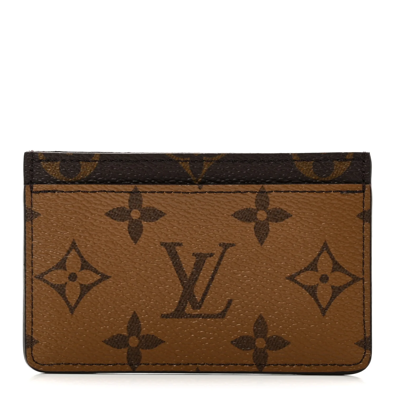 Reverse Monogram Card Holder