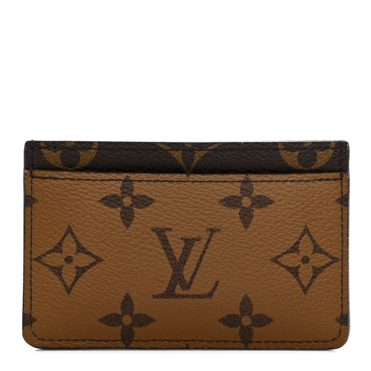 Reverse Monogram Card Holder