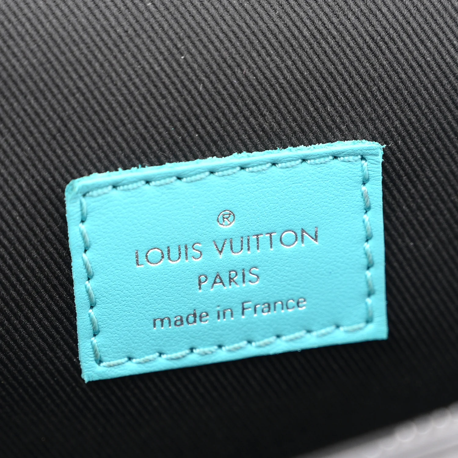 Reverse Monogram Eclipse Steamer Wearable Wallet Turquoise - Image 6