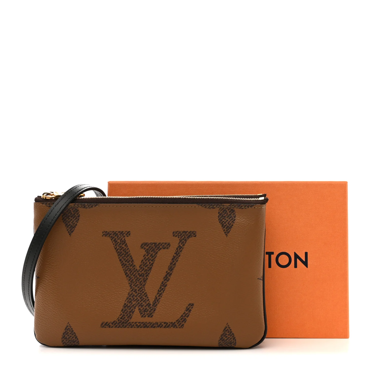 Reverse Monogram Giant Double Zip Pochette - Image 14