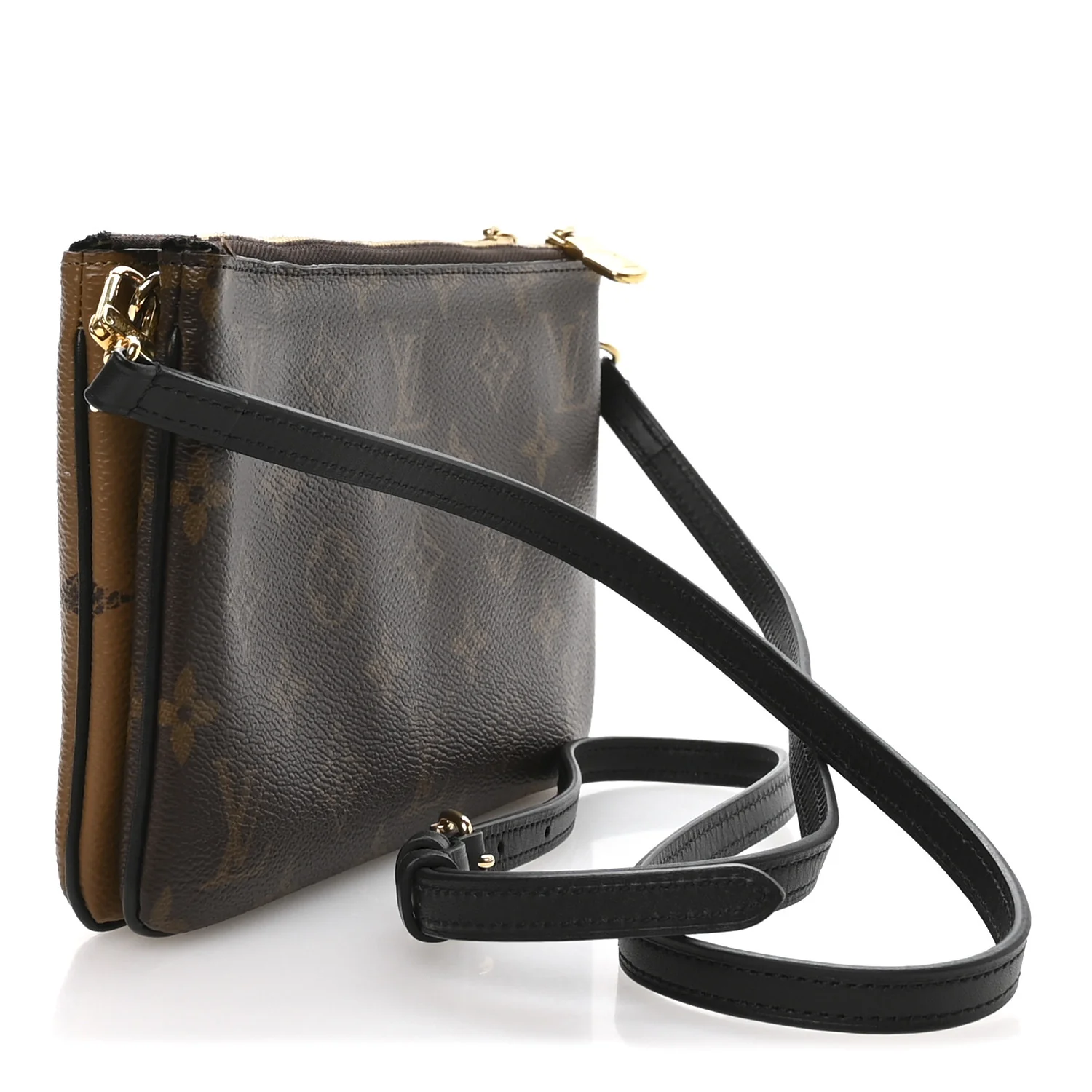 Reverse Monogram Giant Double Zip Pochette - Image 3