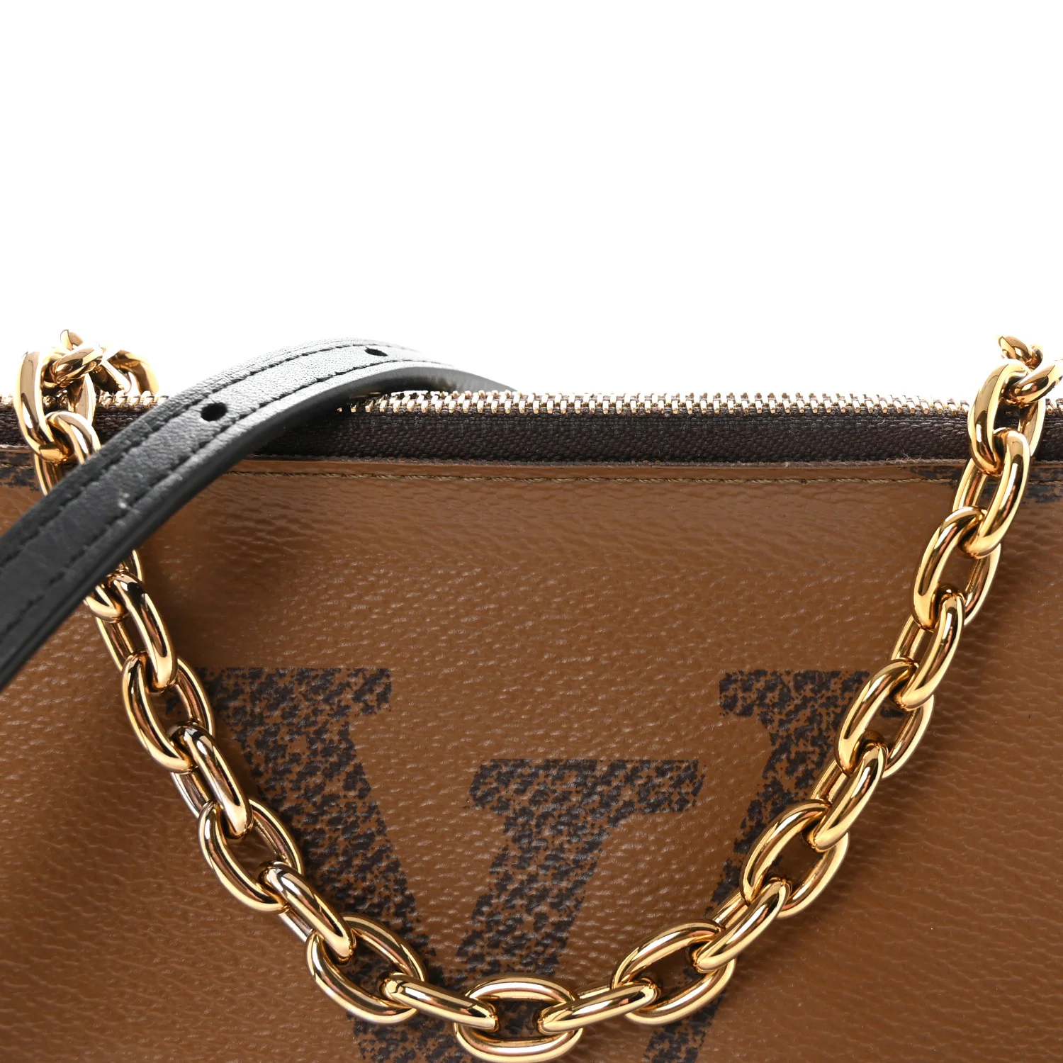 Reverse Monogram Giant Double Zip Pochette - Image 7
