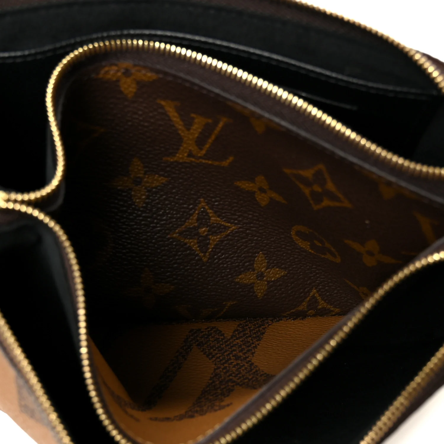 Reverse Monogram Giant Double Zip Pochette - Image 5