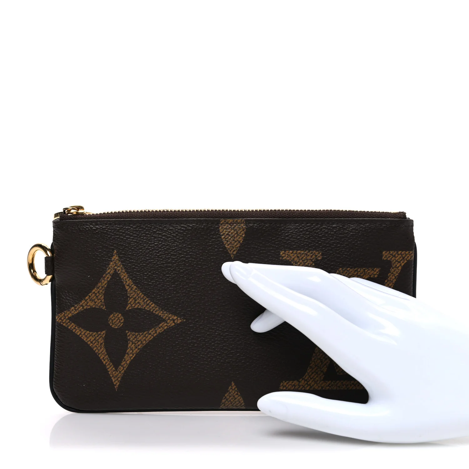Reverse Monogram Giant Trio Rectangle Pouch - Image 2