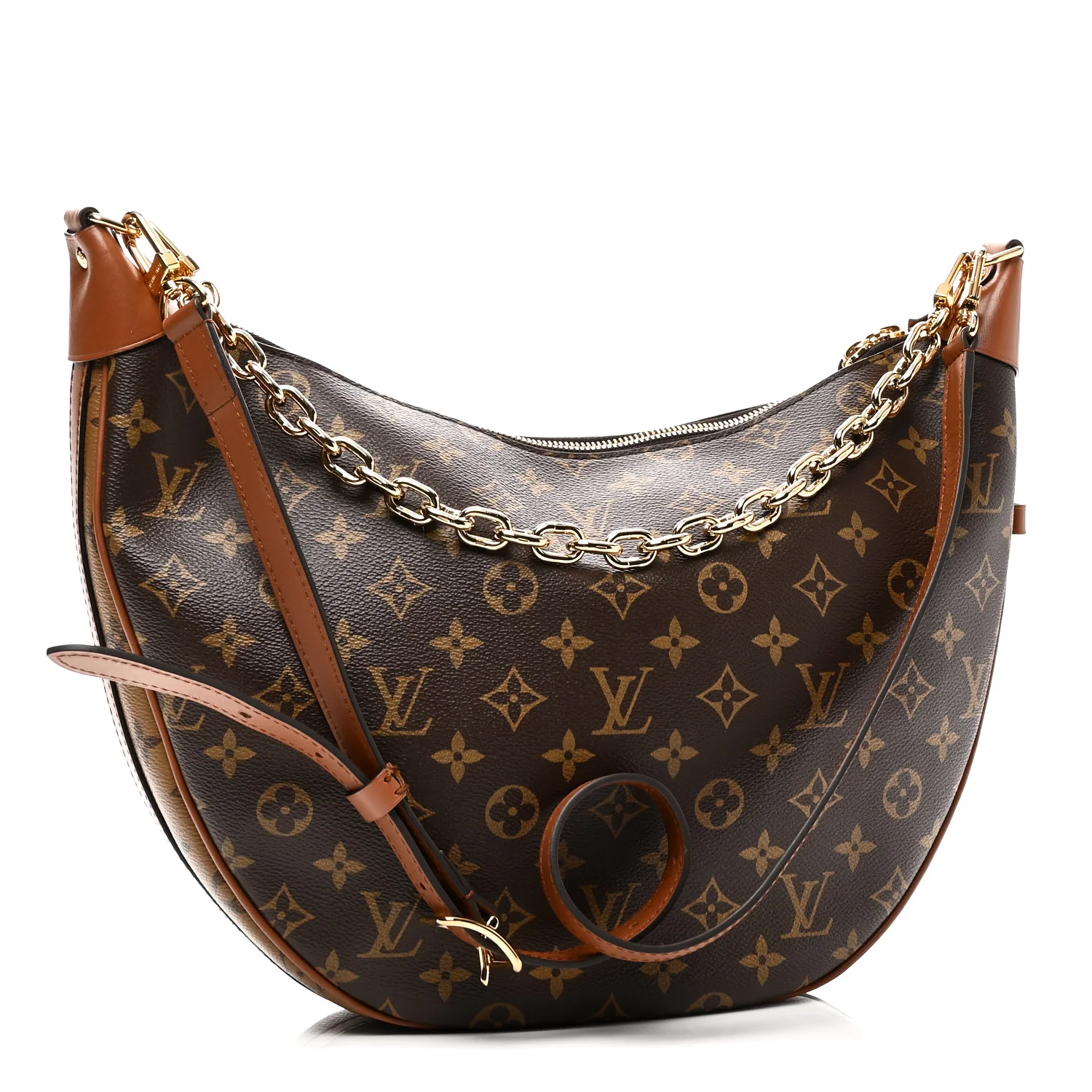 Reverse Monogram Loop Hobo - Image 3