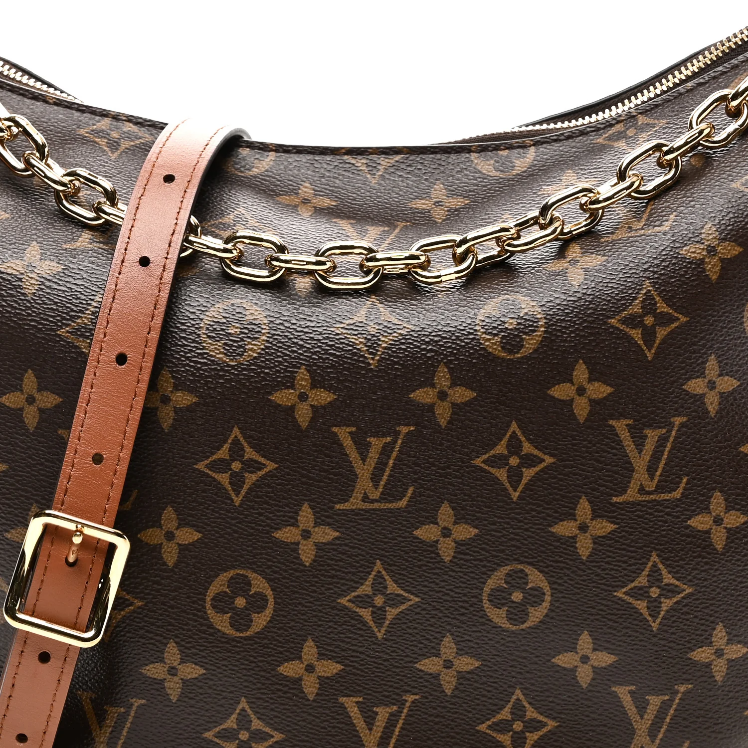 Reverse Monogram Loop Hobo - Image 7