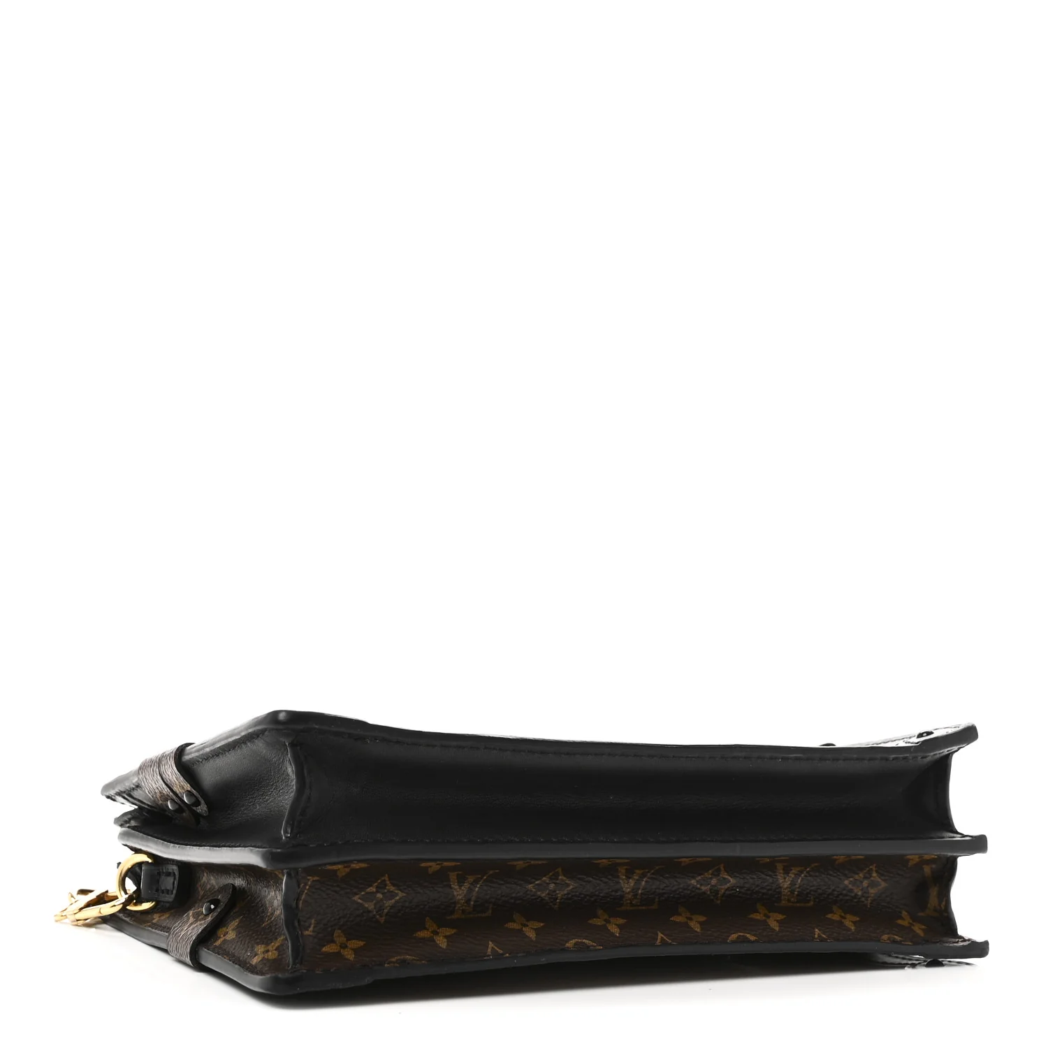 Reverse Monogram Trunk Clutch - Image 4