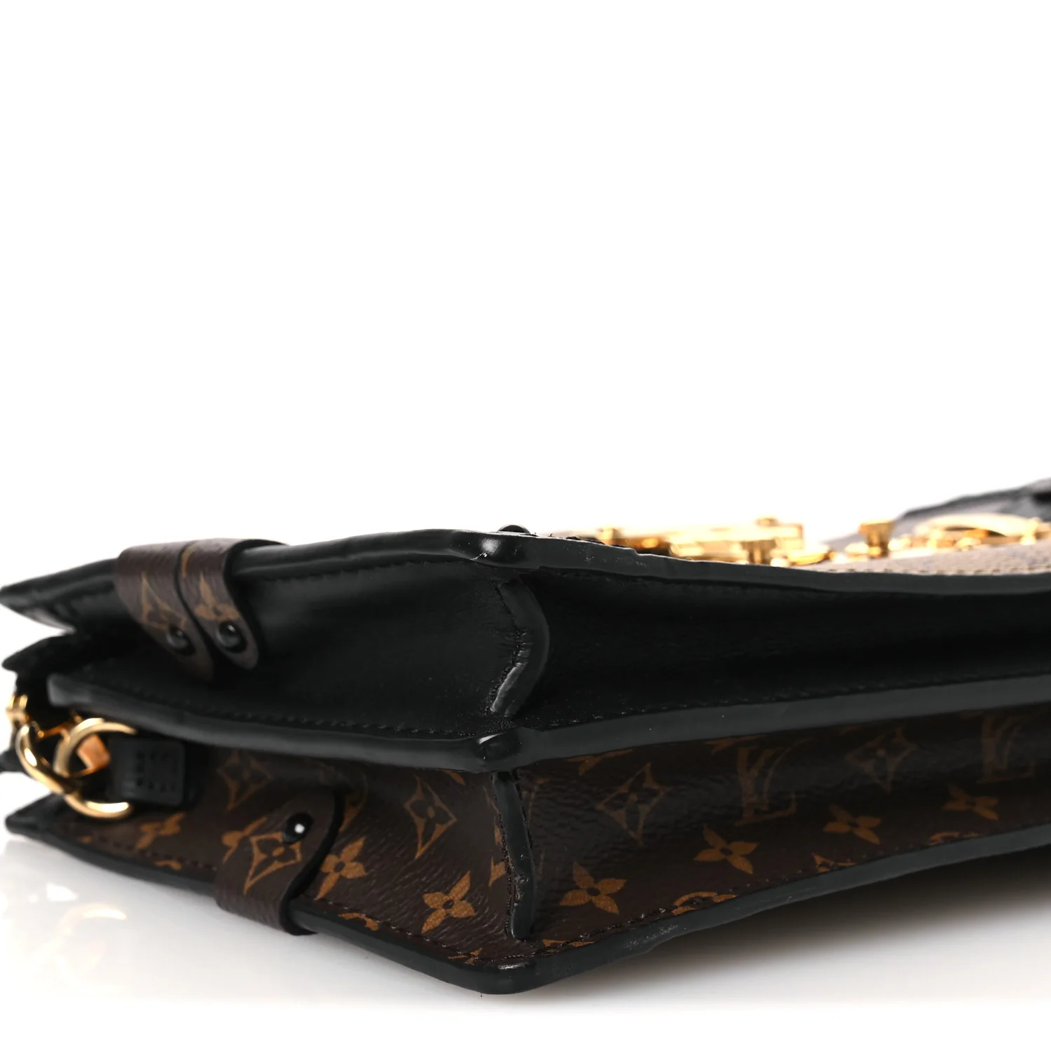 Reverse Monogram Trunk Clutch - Image 7