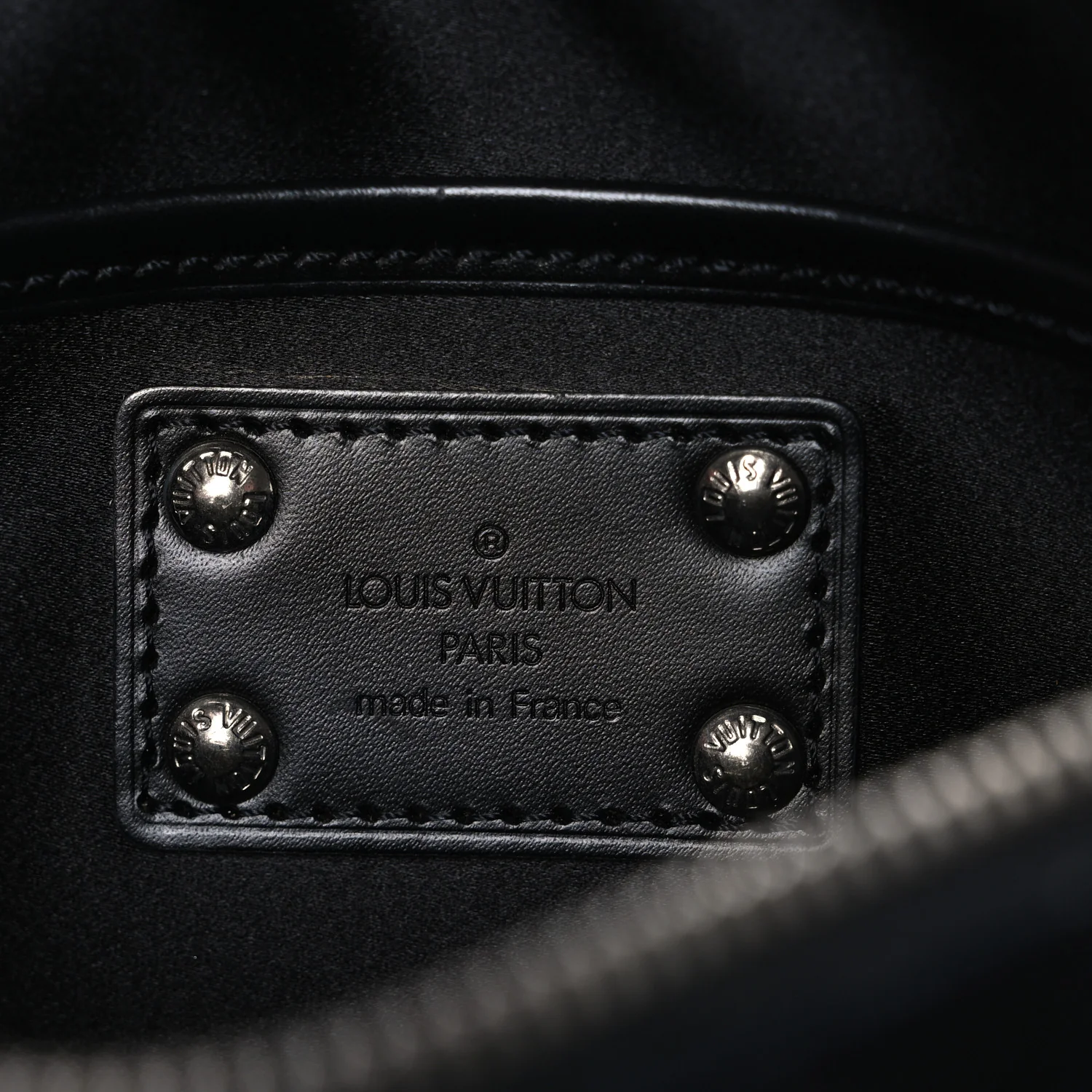 Satin Mini Monogram Conte De Fees Pochette Black - Image 6