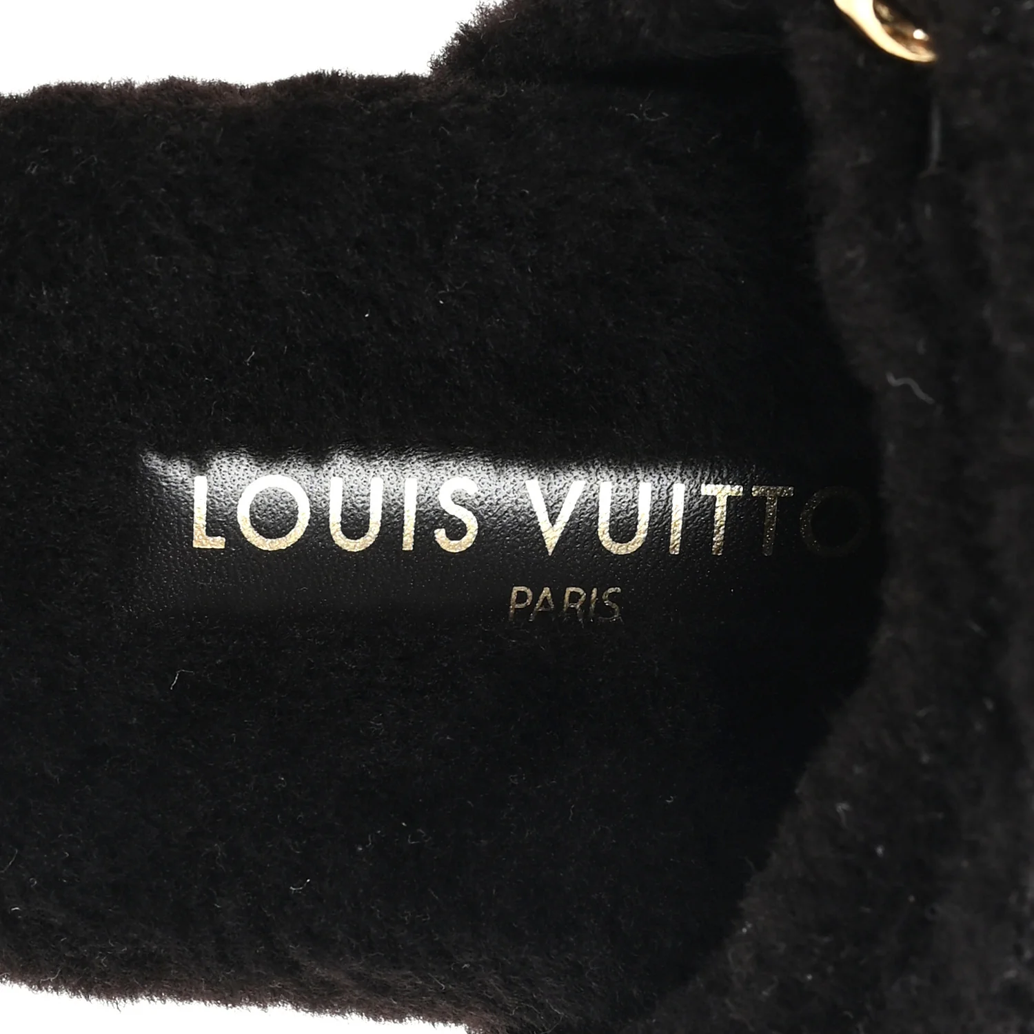 Shearling Monogram Giant LV Sunset Flat Comfort Mule 38 Brown - Image 8
