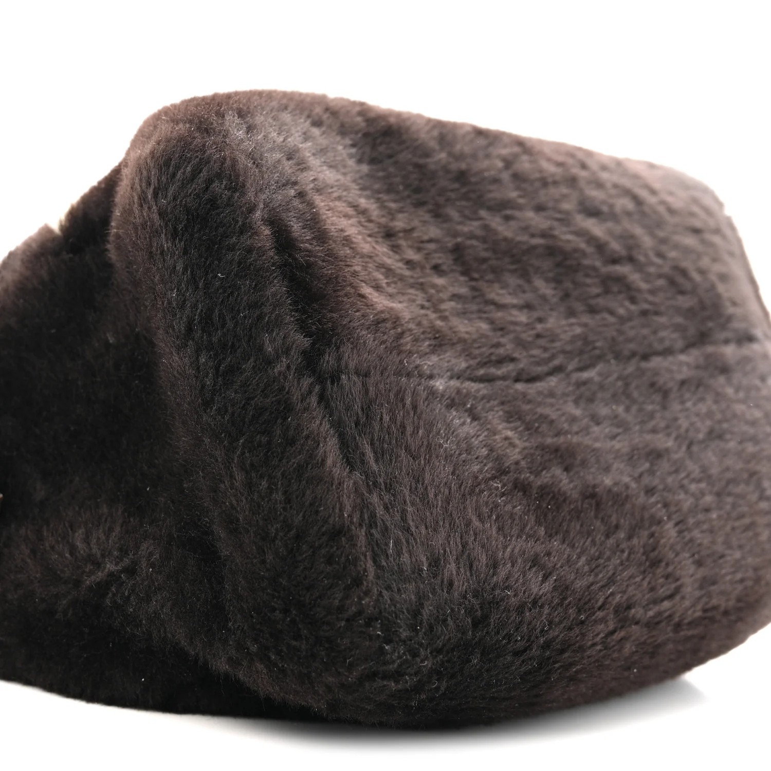 Shearling Monogram LV Ski Cozygram Speedy Bandouliere 25 Chocolate Cream - Image 8