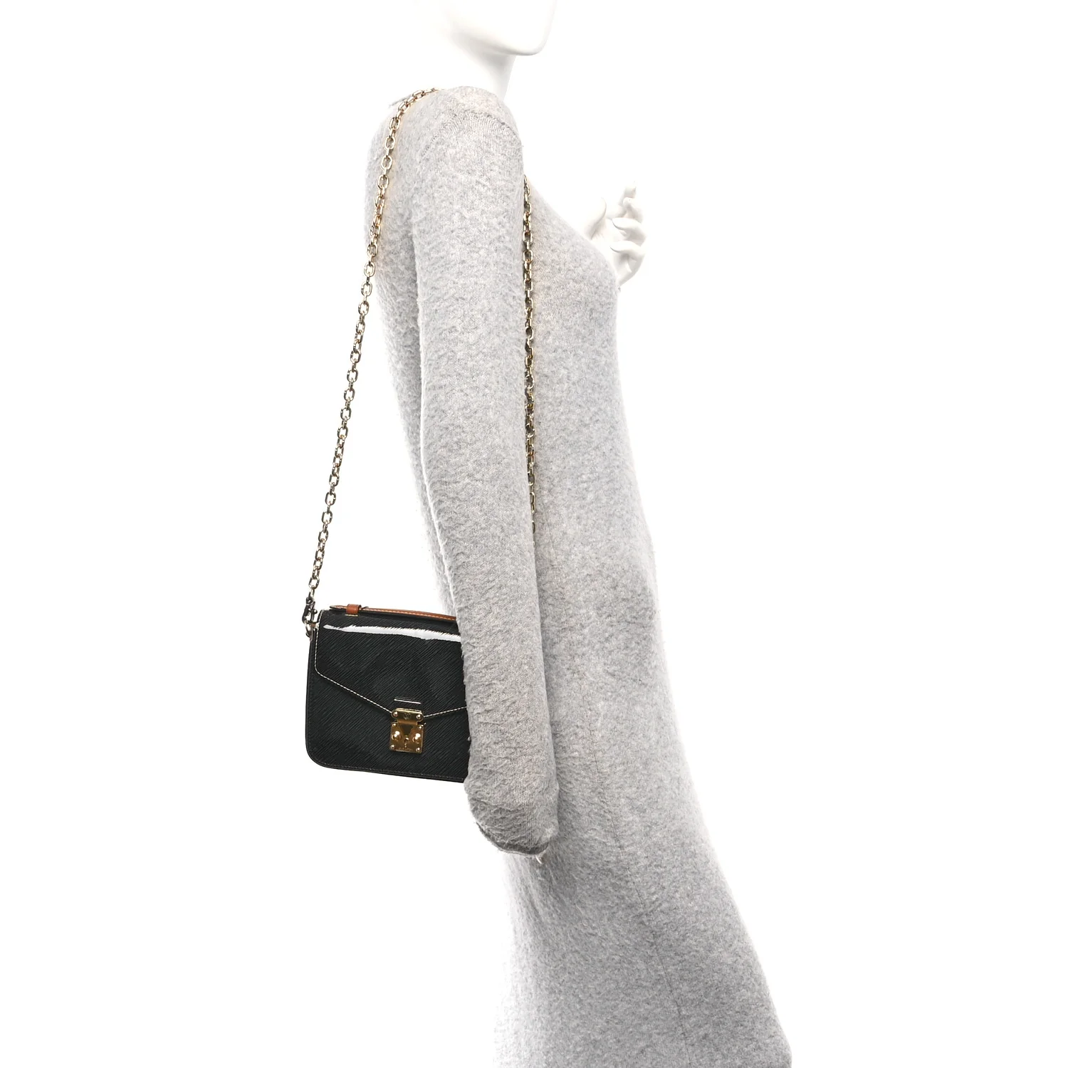 Shiny Epi Reverse Monogram Pochette Metis Mini Marine - Image 2