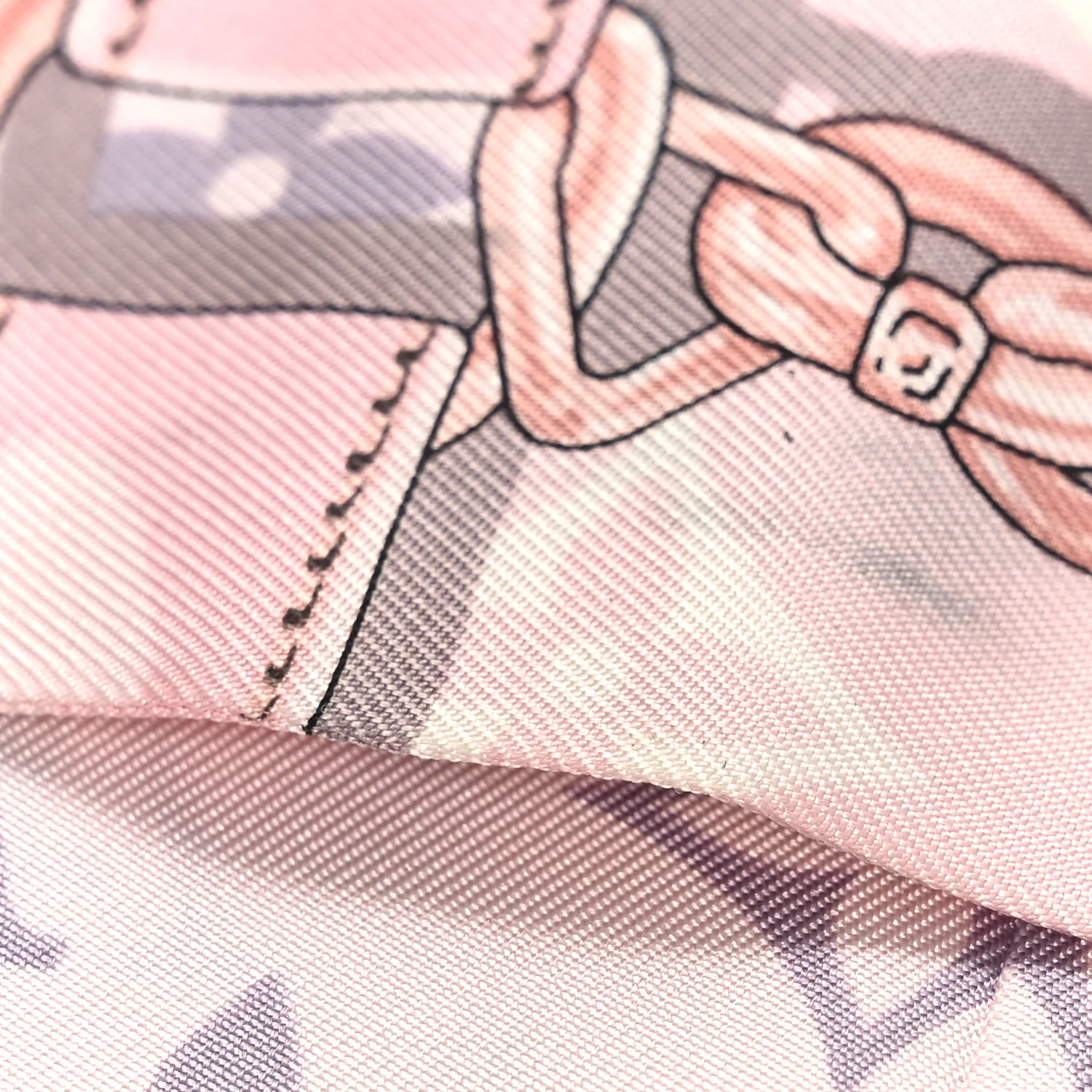 Silk Monogram Confidential Bandeau Light Pink - Image 5