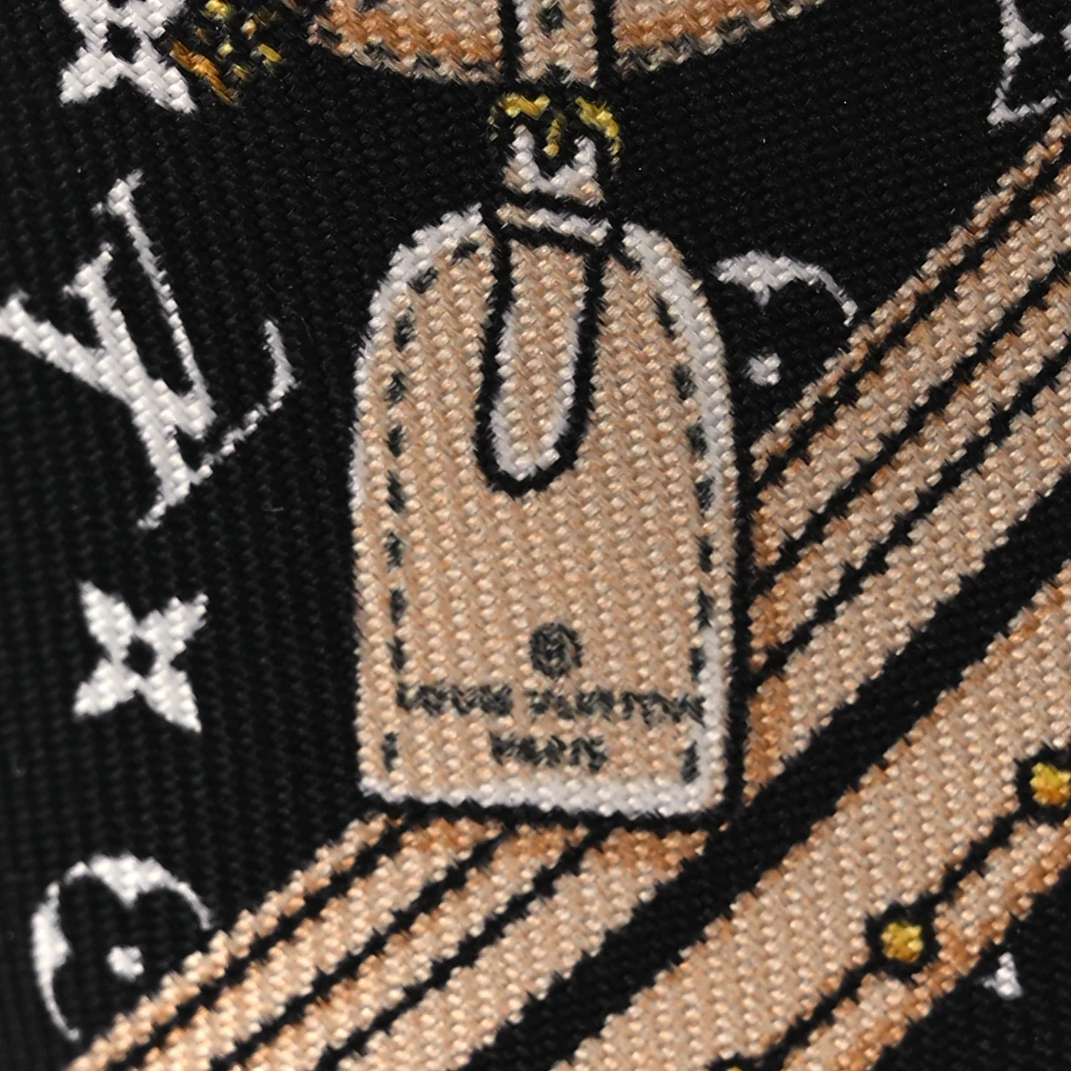 Silk Monogram Let's Go BB Bandeau Black - Image 3