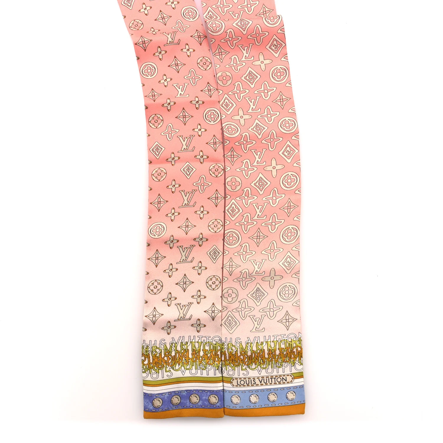 Silk Monogram Map Bandeau - Image 2
