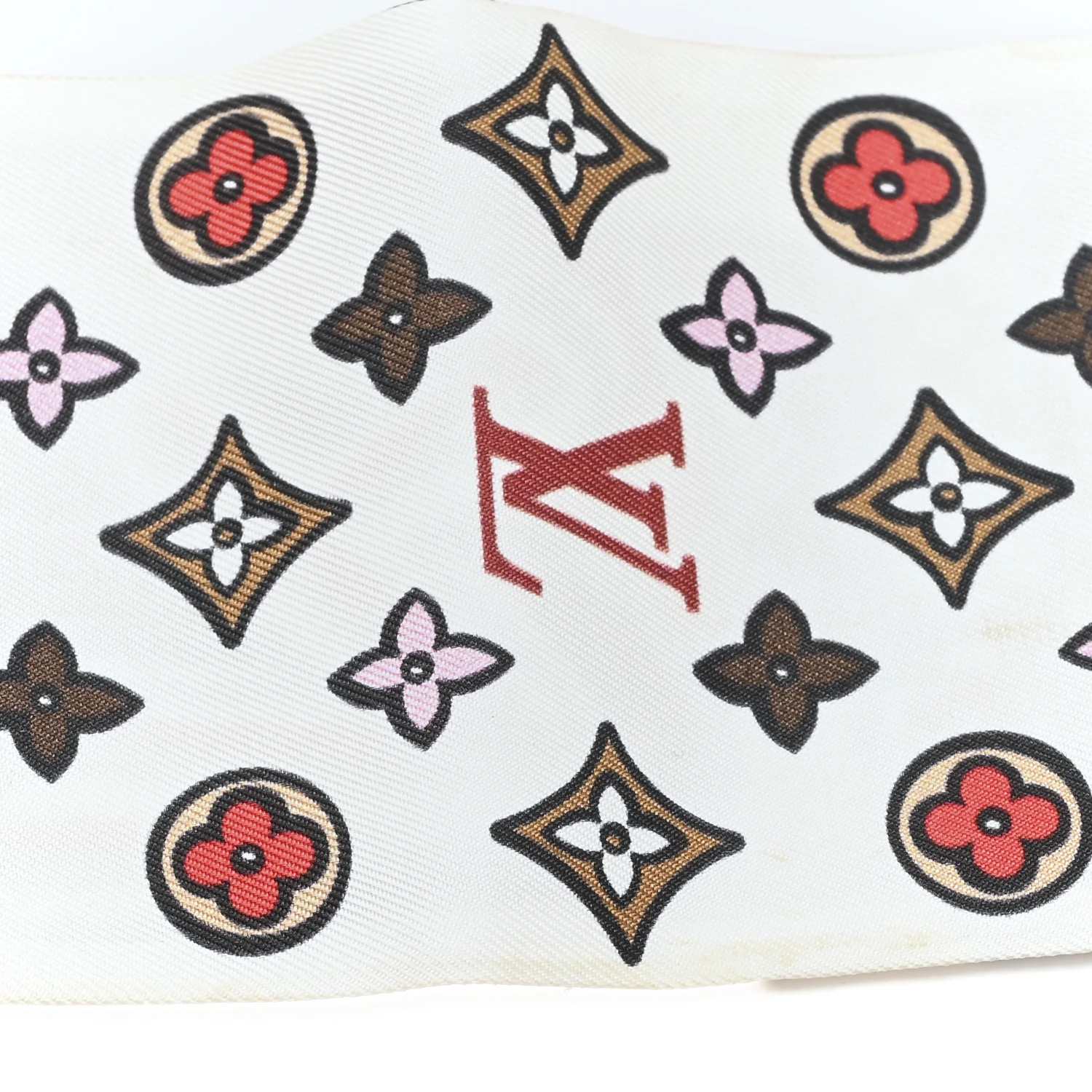 Silk Street Monogram Bandeau Beige - Image 4