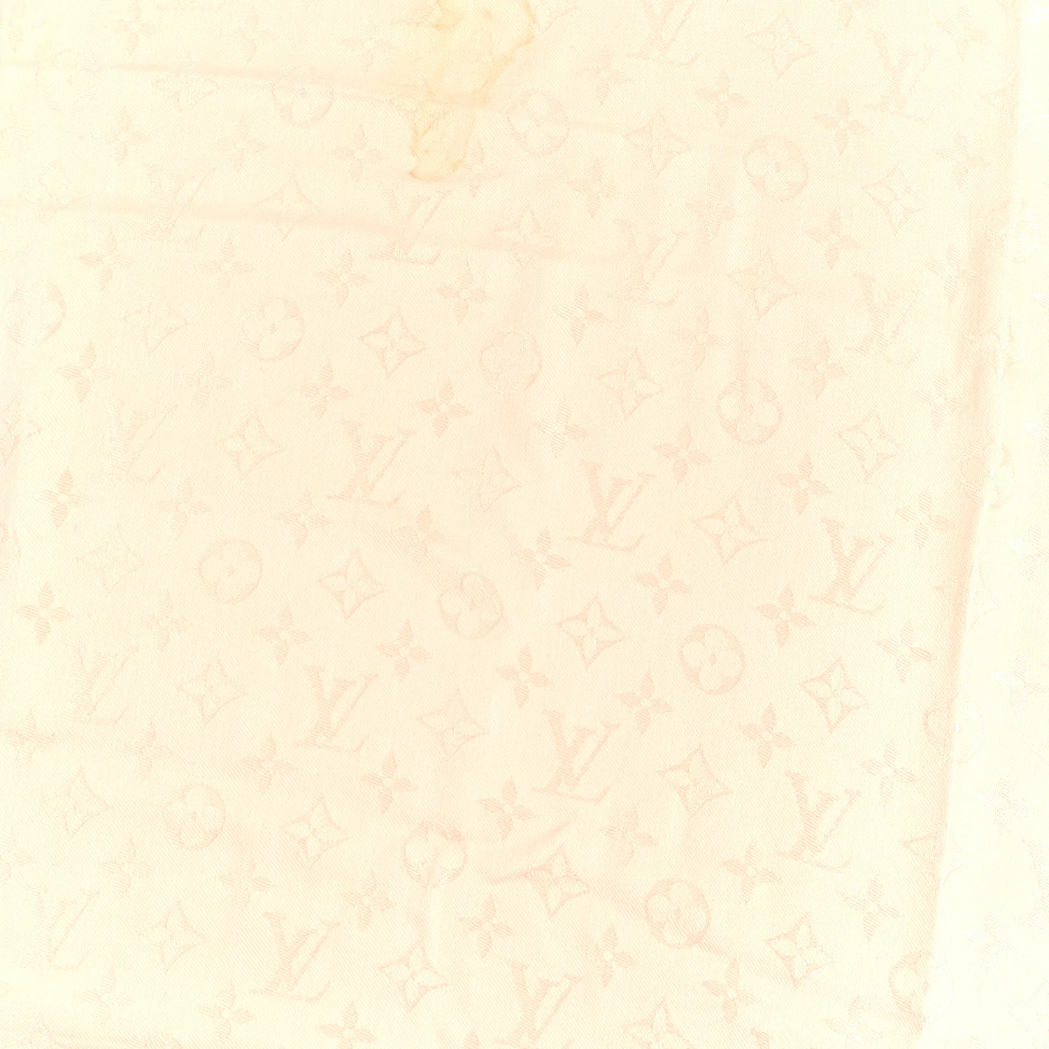 Silk Wool Monogram Shawl Pink Blue - Image 4
