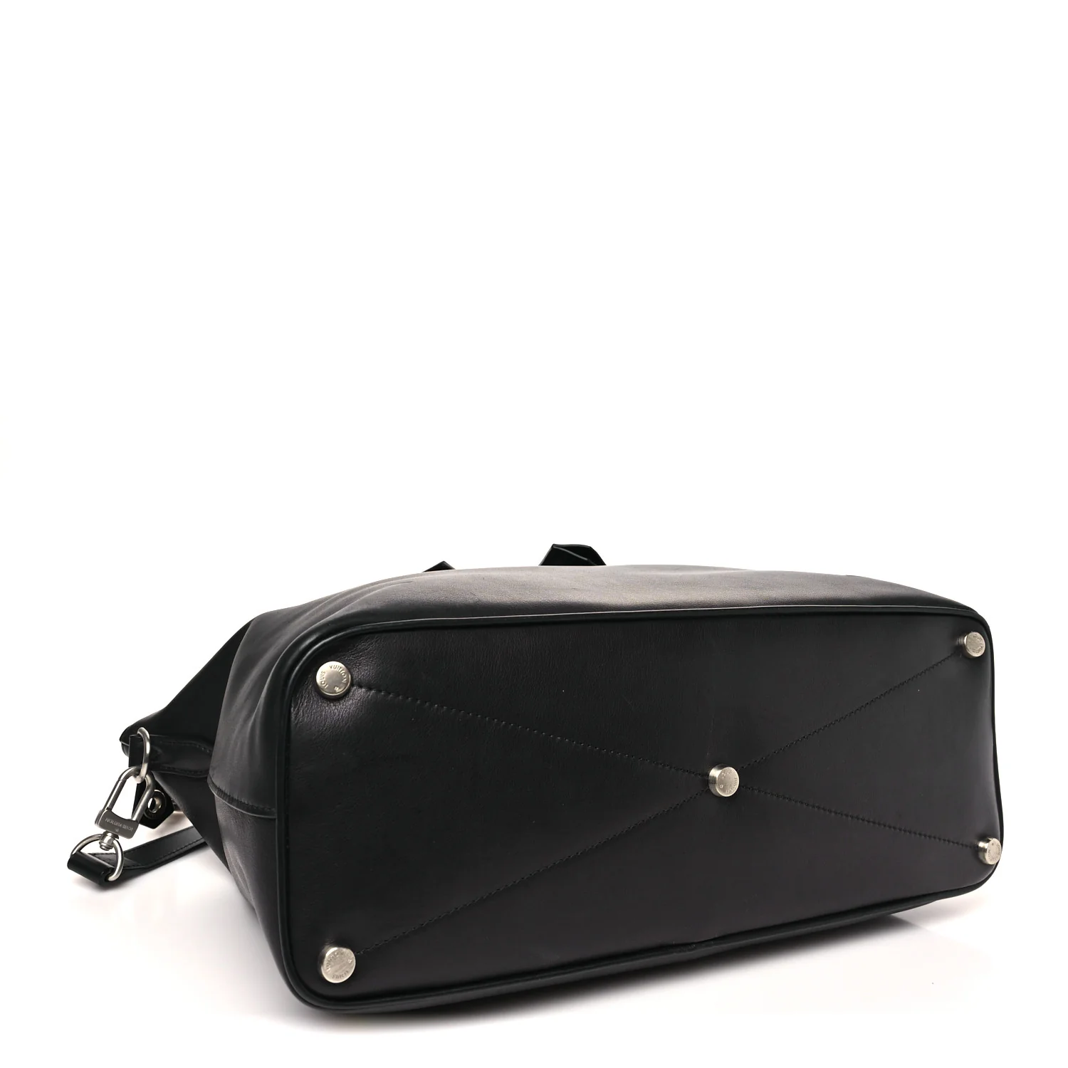 Smooth Millesime Calfskin Lockit MM Black - Image 4