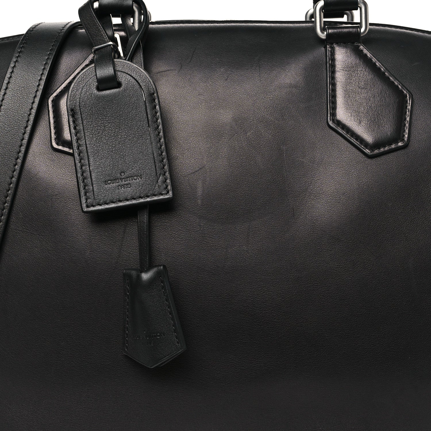 Smooth Millesime Calfskin Lockit MM Black - Image 7