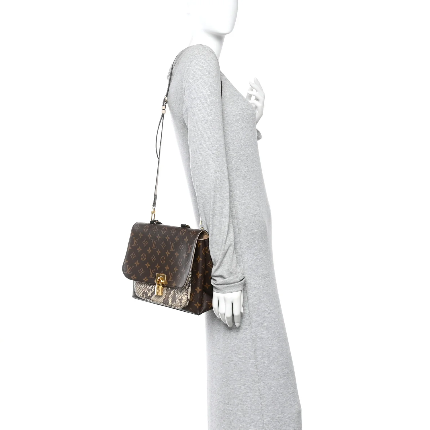 Snakeskin Monogram Marignan - Image 2