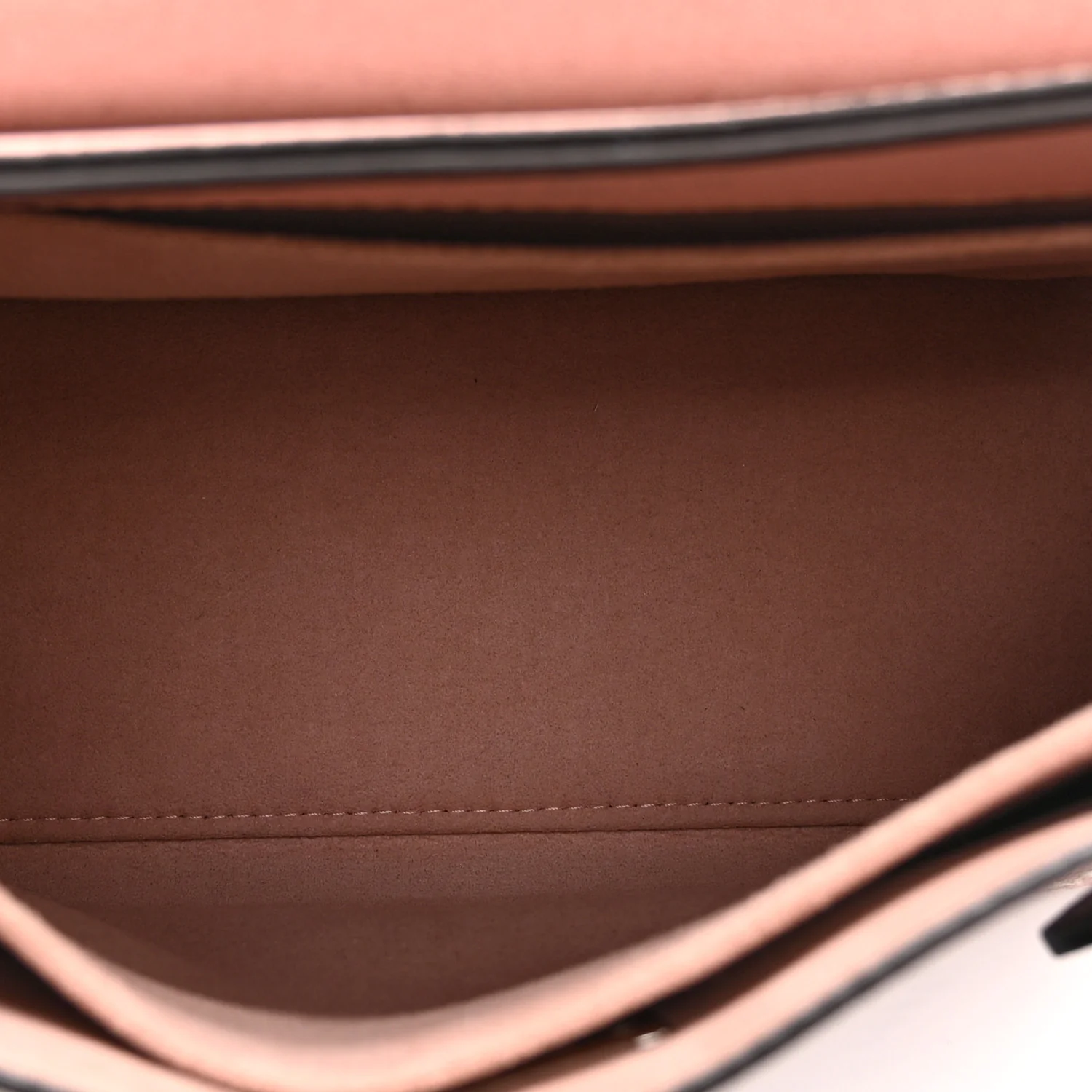 Soft Calfskin Embroidered Lockme Ever BB Rose Pink Snow White Black - Image 5