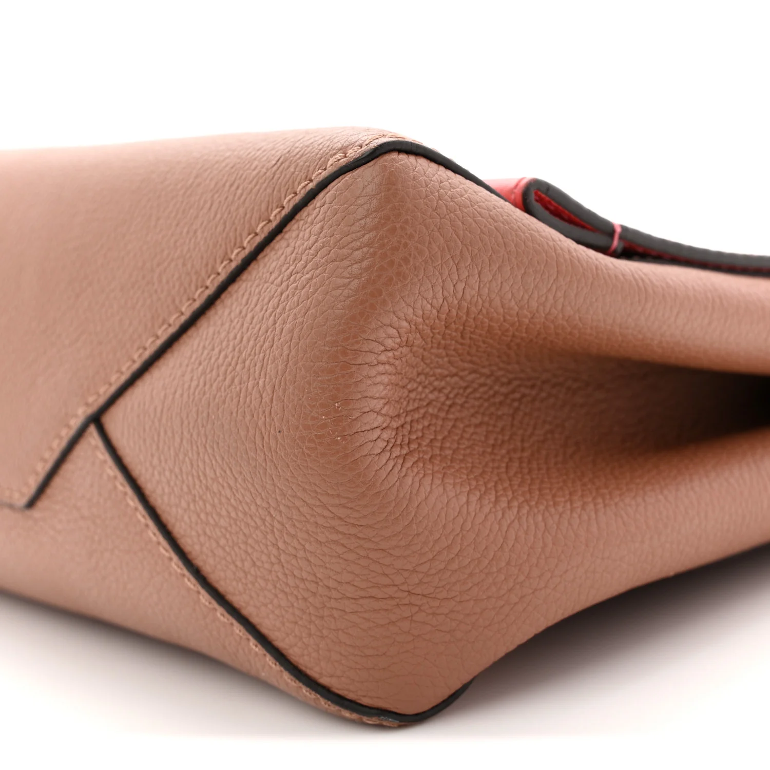 Soft Calfskin Lockme II Top Handle Rose Bruyere - Image 10