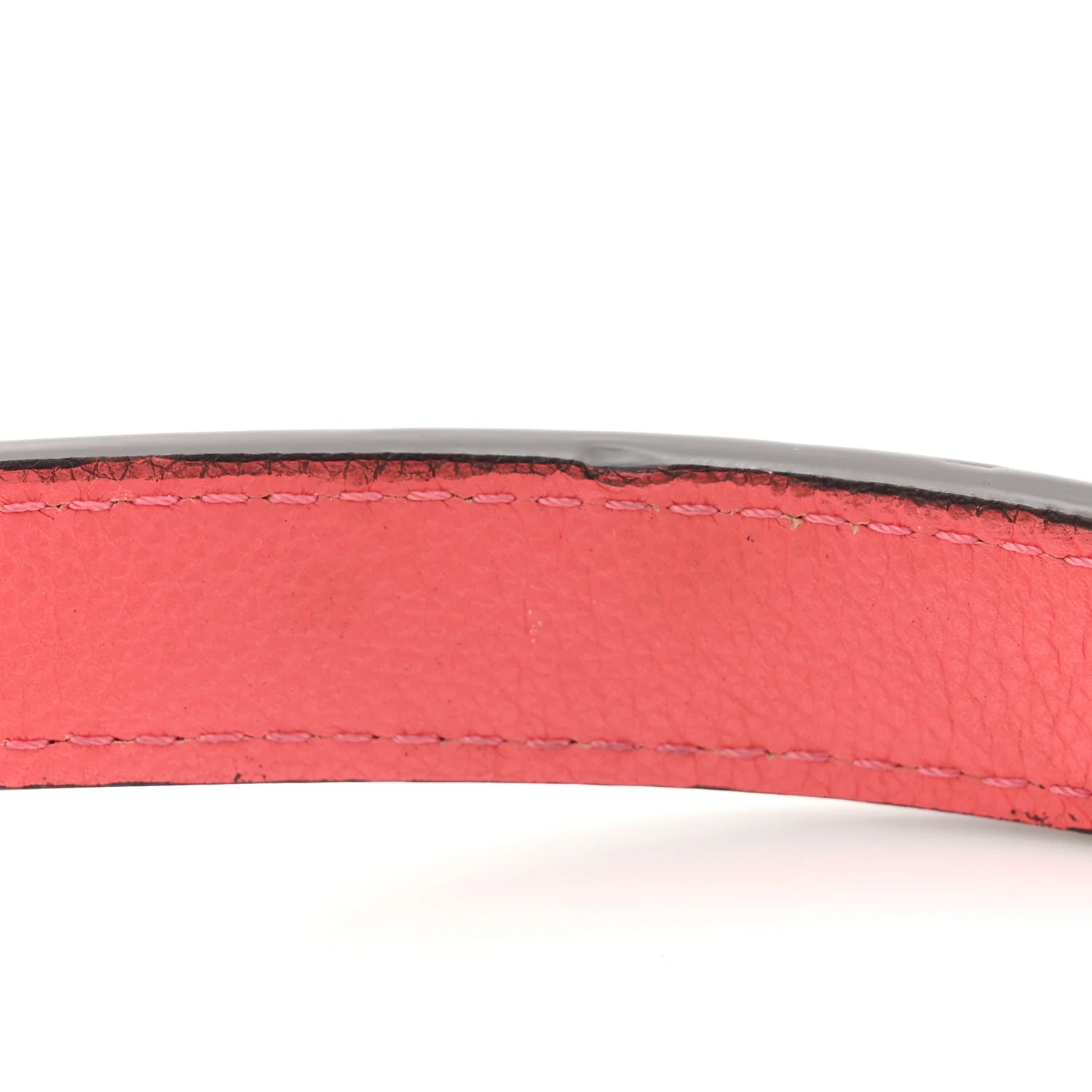 Soft Calfskin Lockme II Top Handle Rose Bruyere - Image 11
