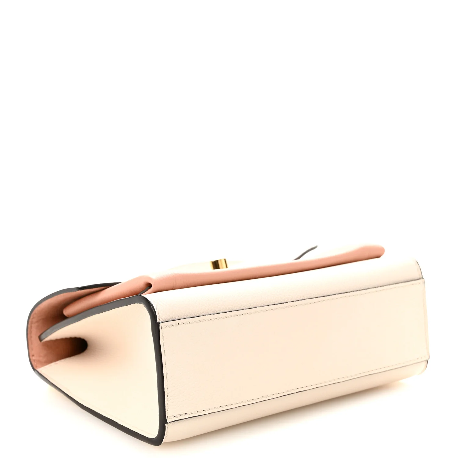Soft Calfskin Mylockme Chain Bag BB Rose Trianon Quartz - Image 4