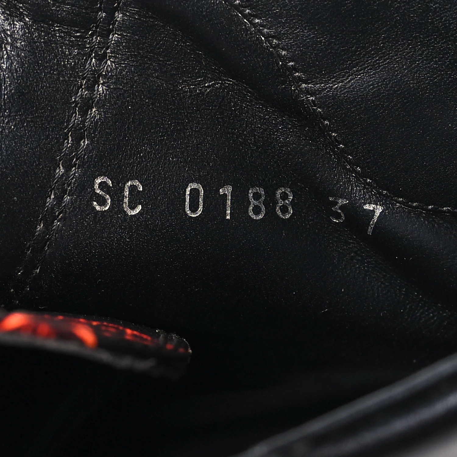Suede Calfskin Catogram Laureate Platform Desert Boots 37 Black Marron - Image 9