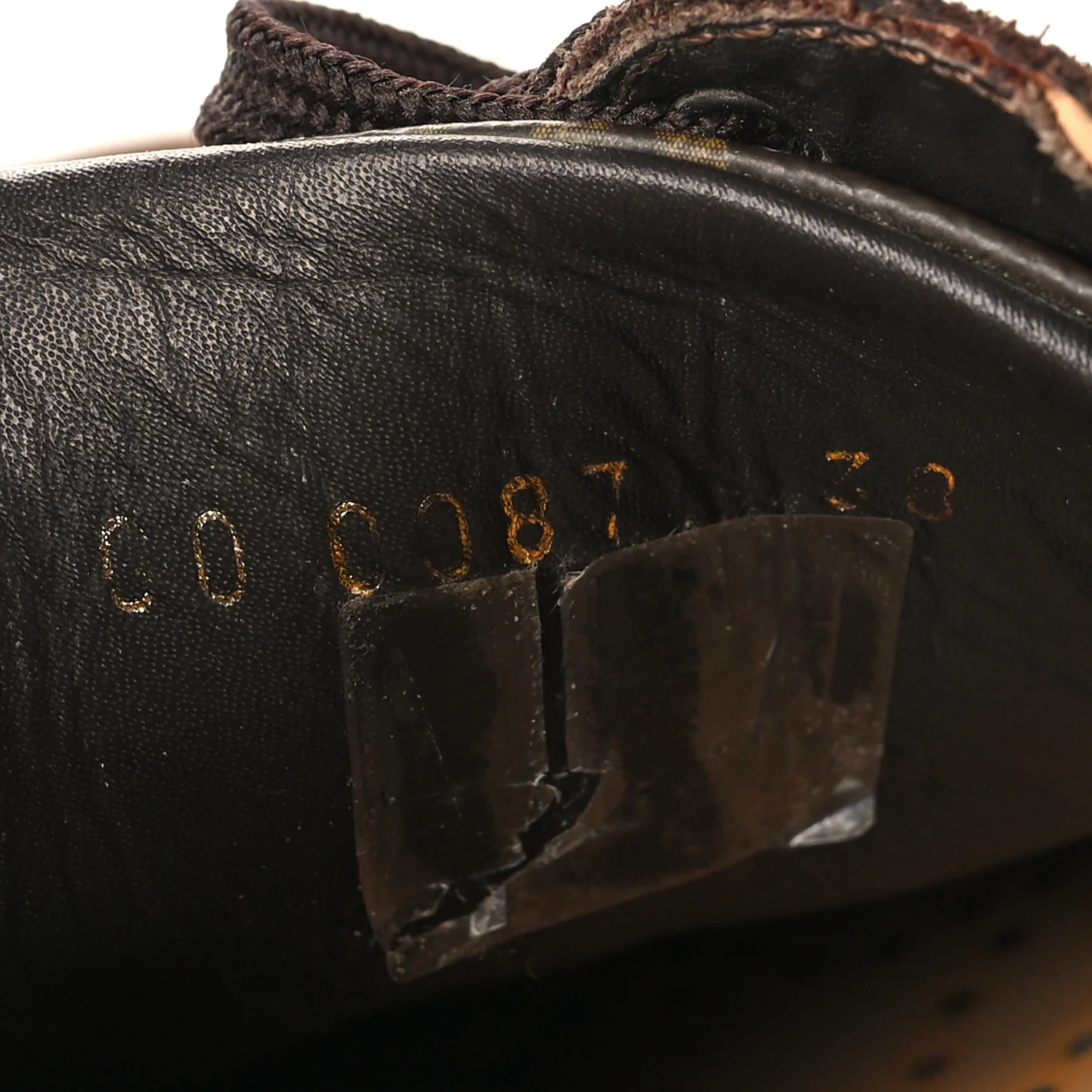 Suede Calfskin Monogram Womens Energie Sneakers 38 Brown - Image 7