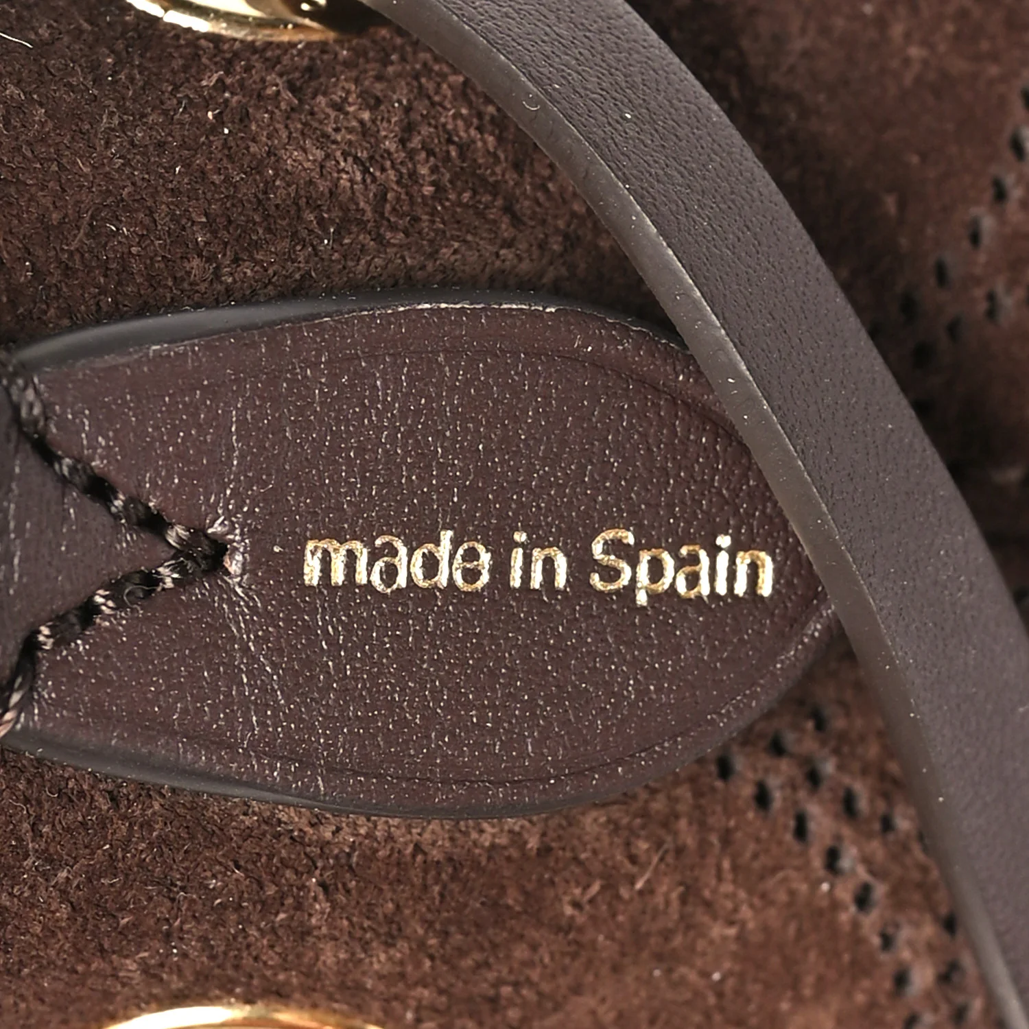 Suede Mahina Shearling Cozygram Bella Chocolate - Image 7