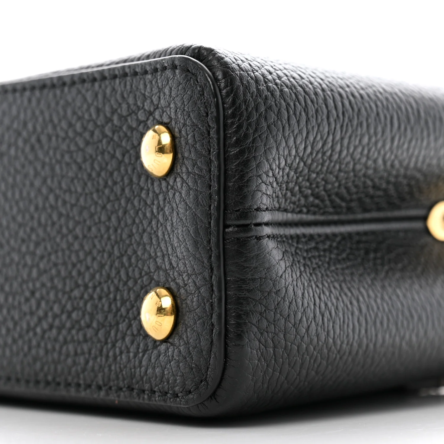 Taurillon Ayers Mini Capucines Black - Image 9