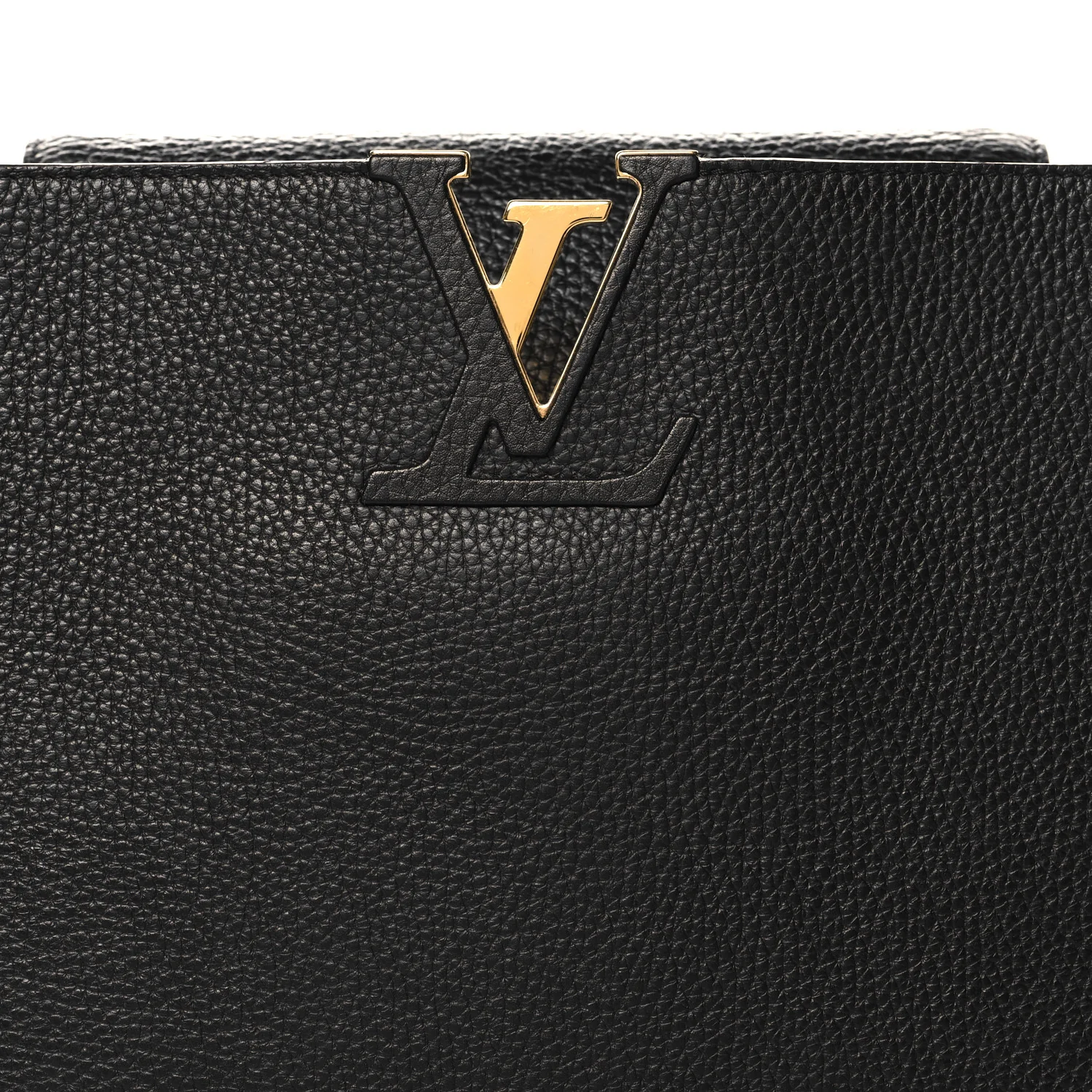 Taurillon Capucines GM  Black Fuchsia - Image 8