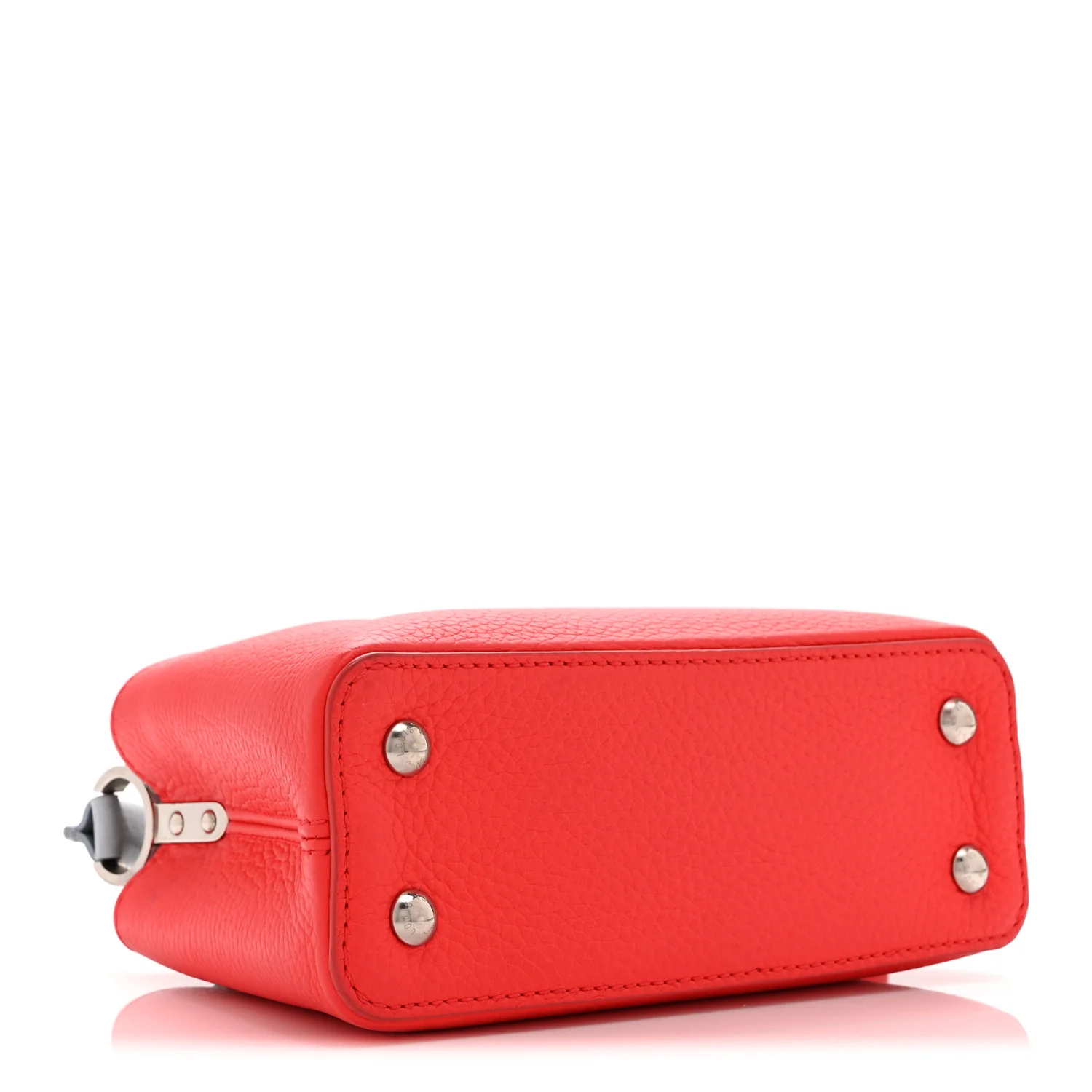 Taurillon Capucines Mini Coral Olympe Blue - Image 4