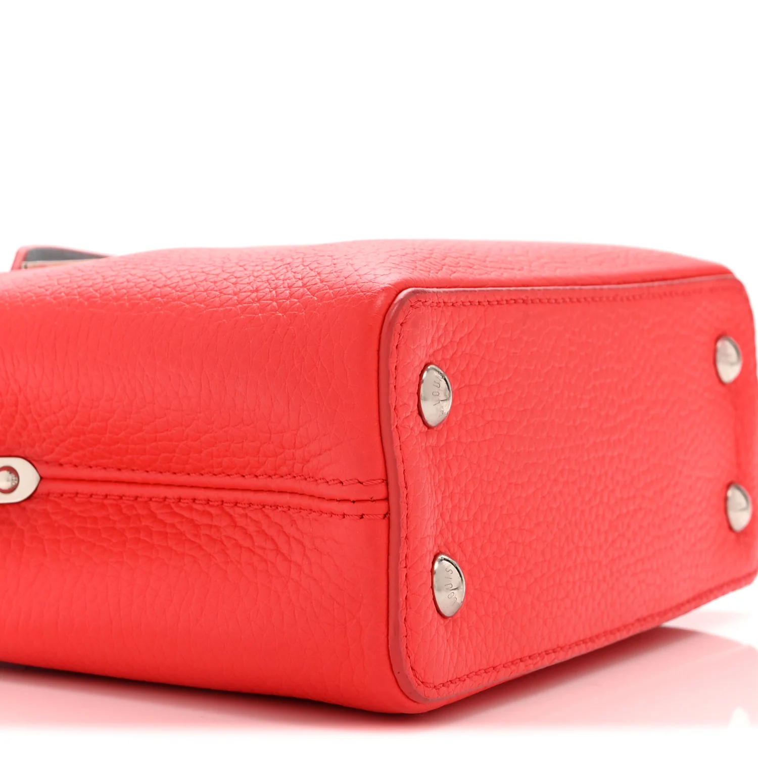 Taurillon Capucines Mini Coral Olympe Blue - Image 8