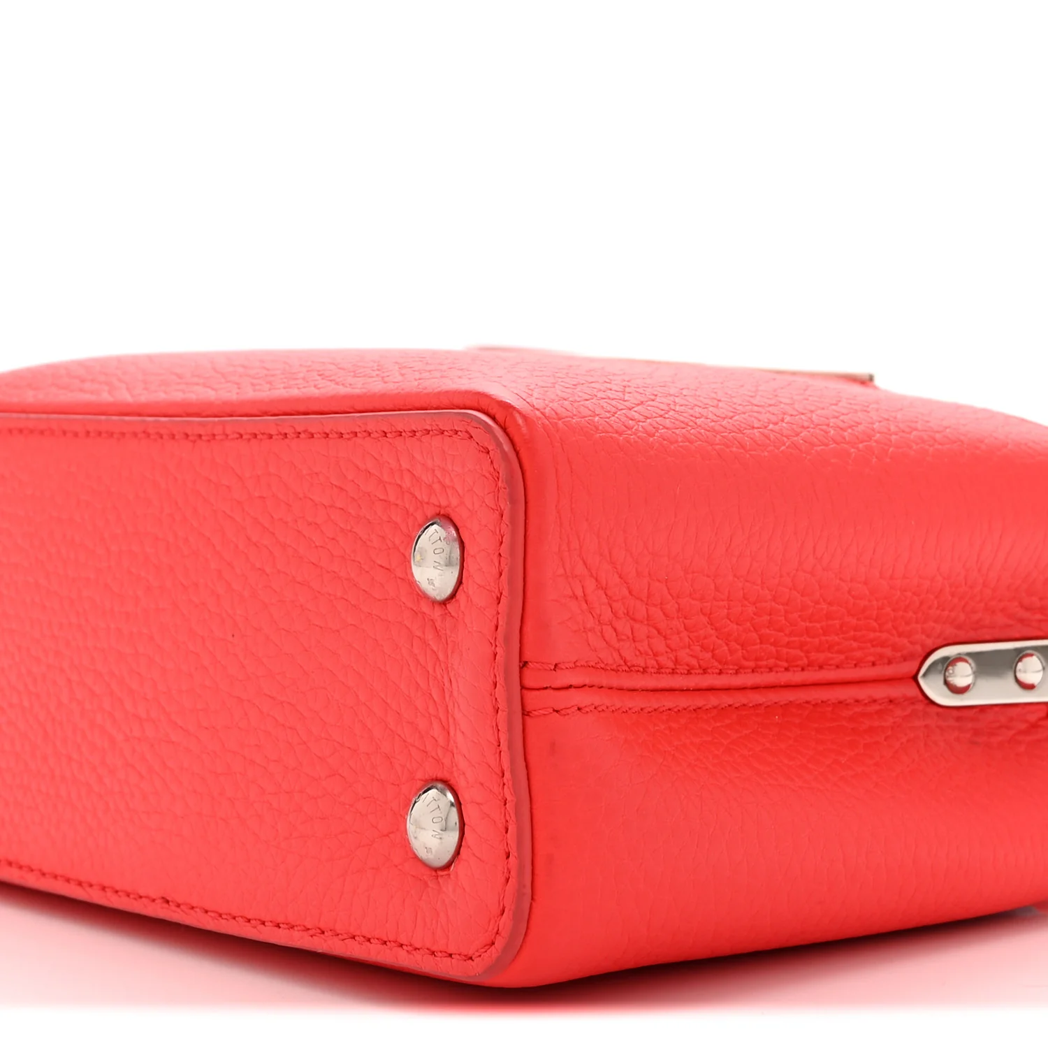 Taurillon Capucines Mini Coral Olympe Blue - Image 9