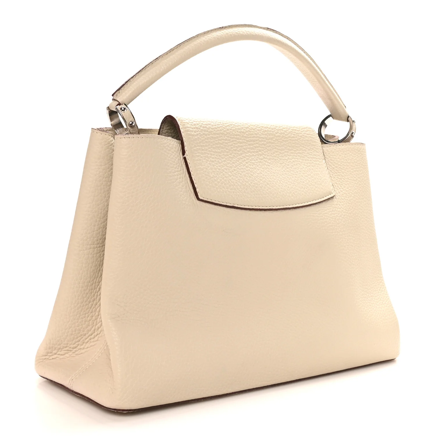 Taurillon Capucines MM Blanc Casse - Image 3