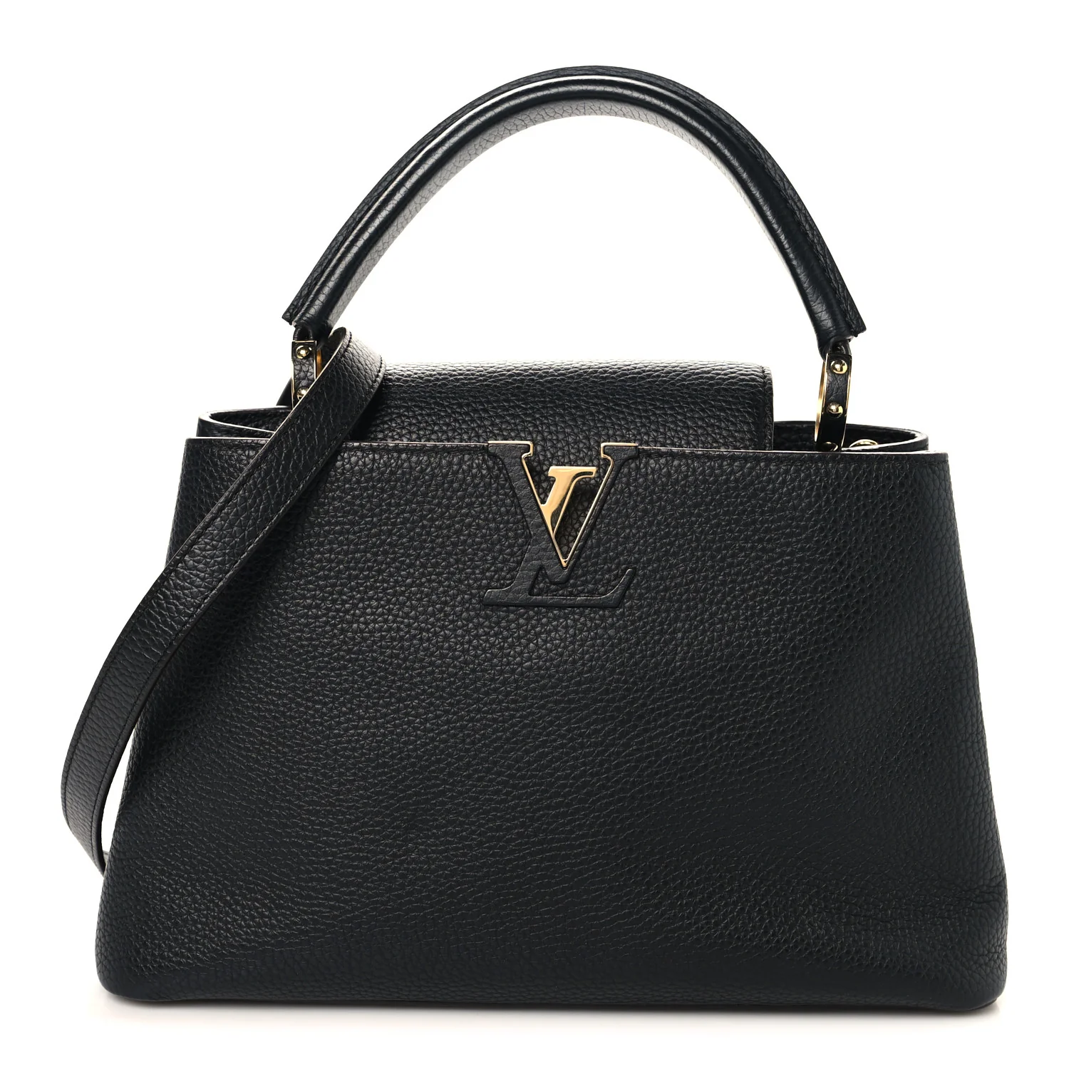 Taurillon Capucines PM Black