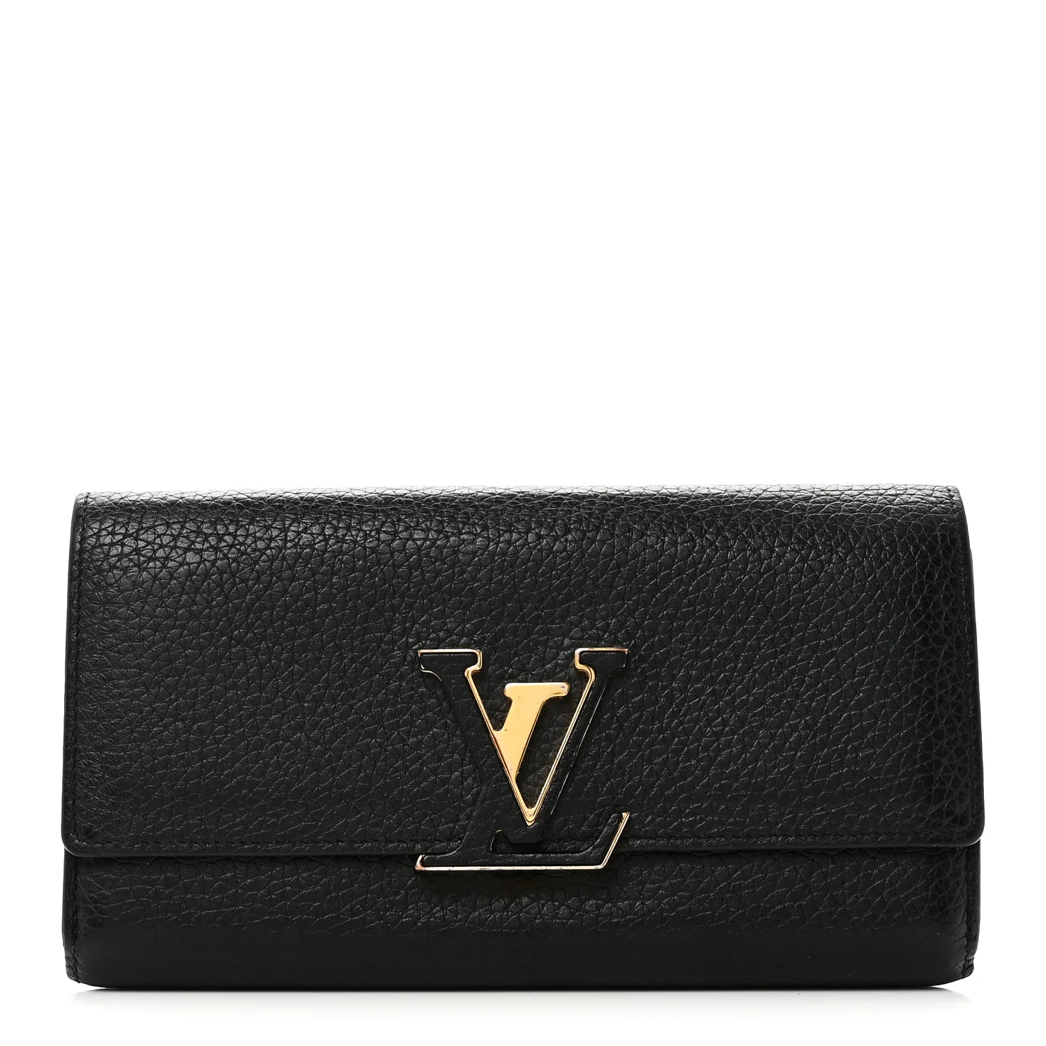 Taurillon Capucines Wallet Black