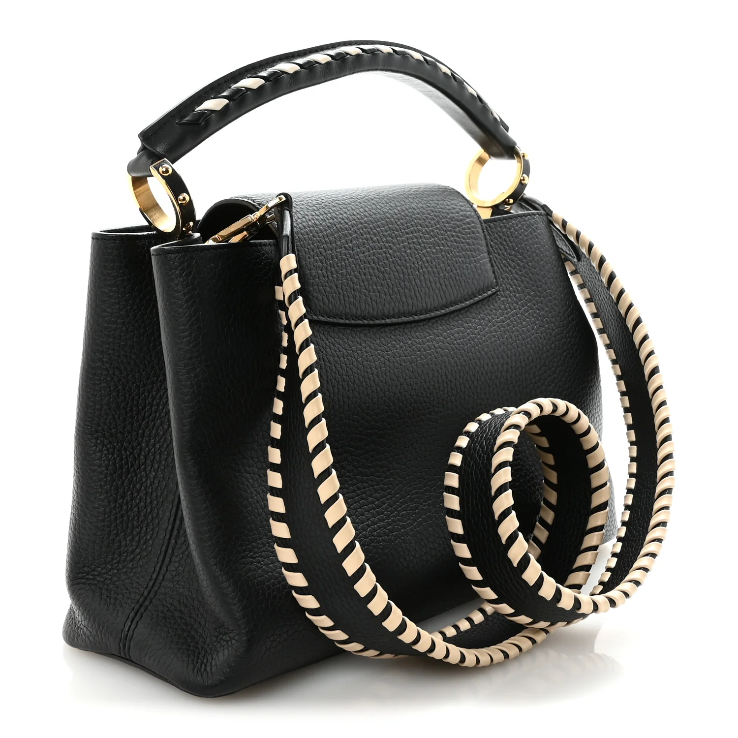 Taurillon Crafty Capucines MM Black - Image 3