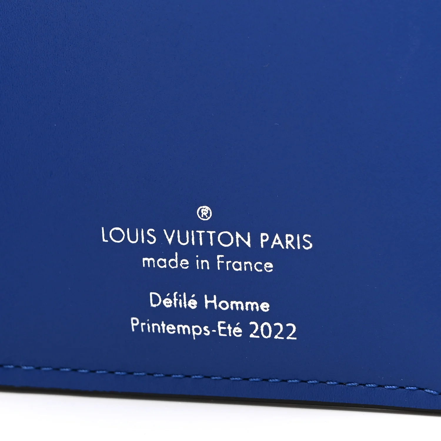 Taurillon Illusion Brazza Wallet Bleu Vert - Image 7