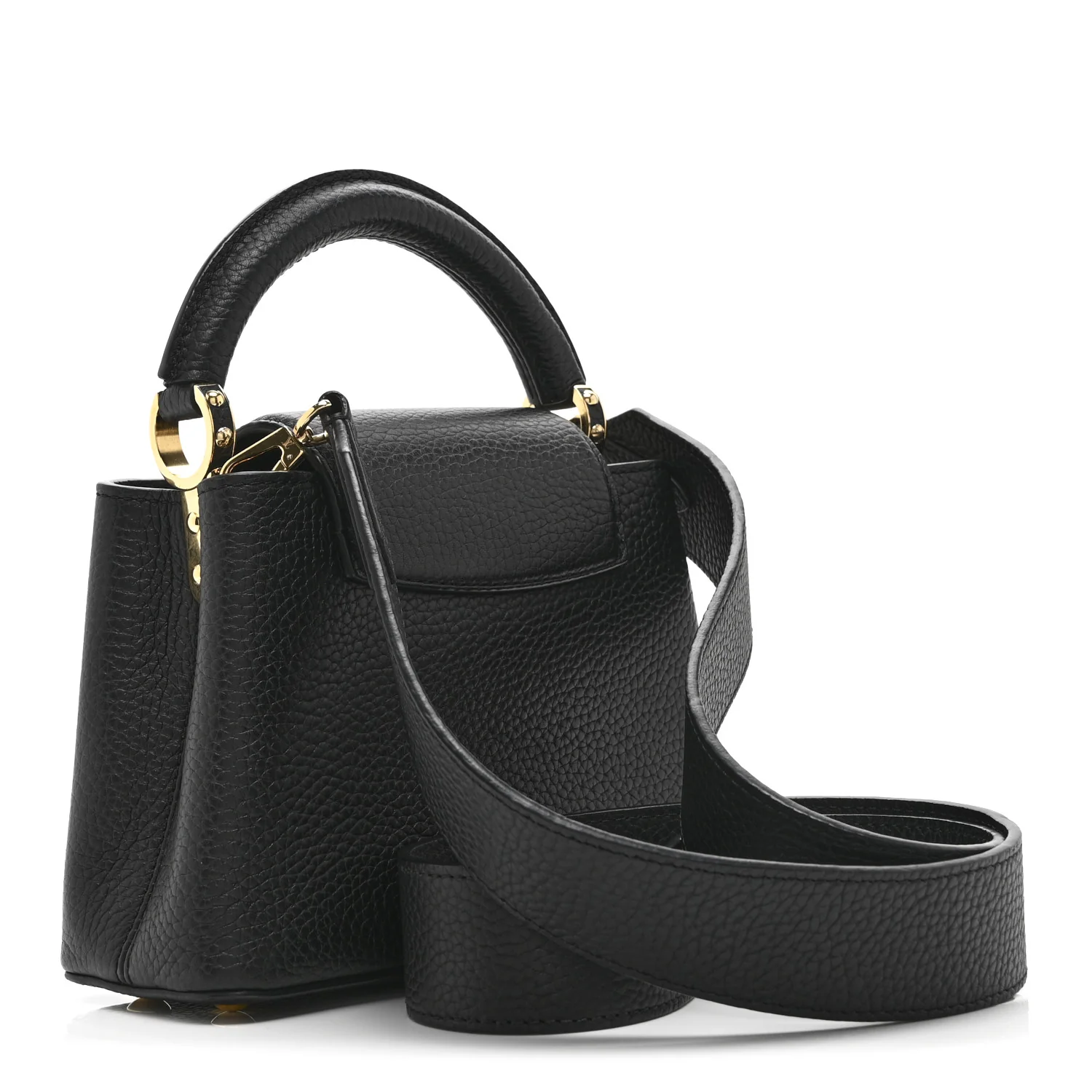 Taurillon Mini Capucines Black - Image 3