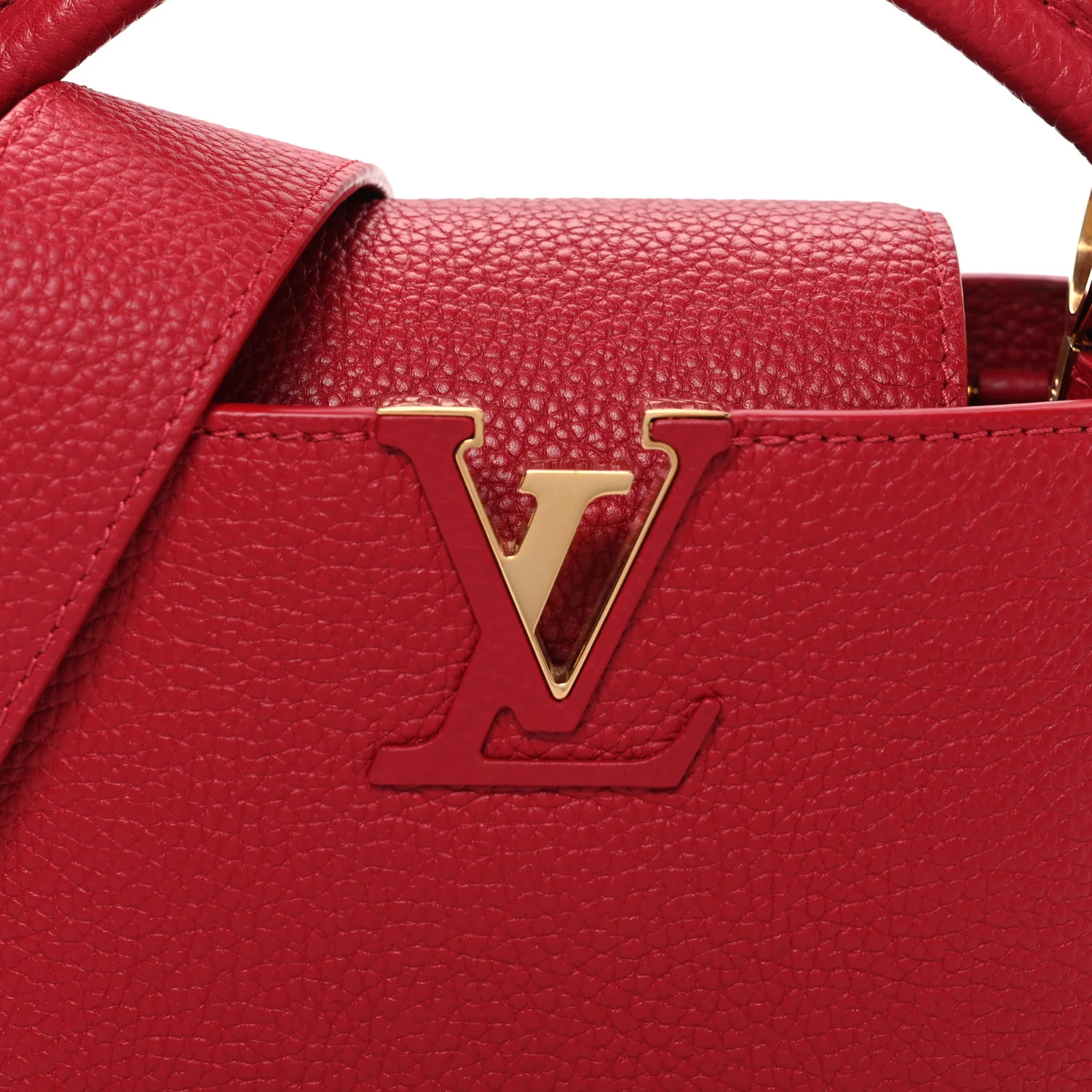 Taurillon Mini Capucines Scarlet - Image 7