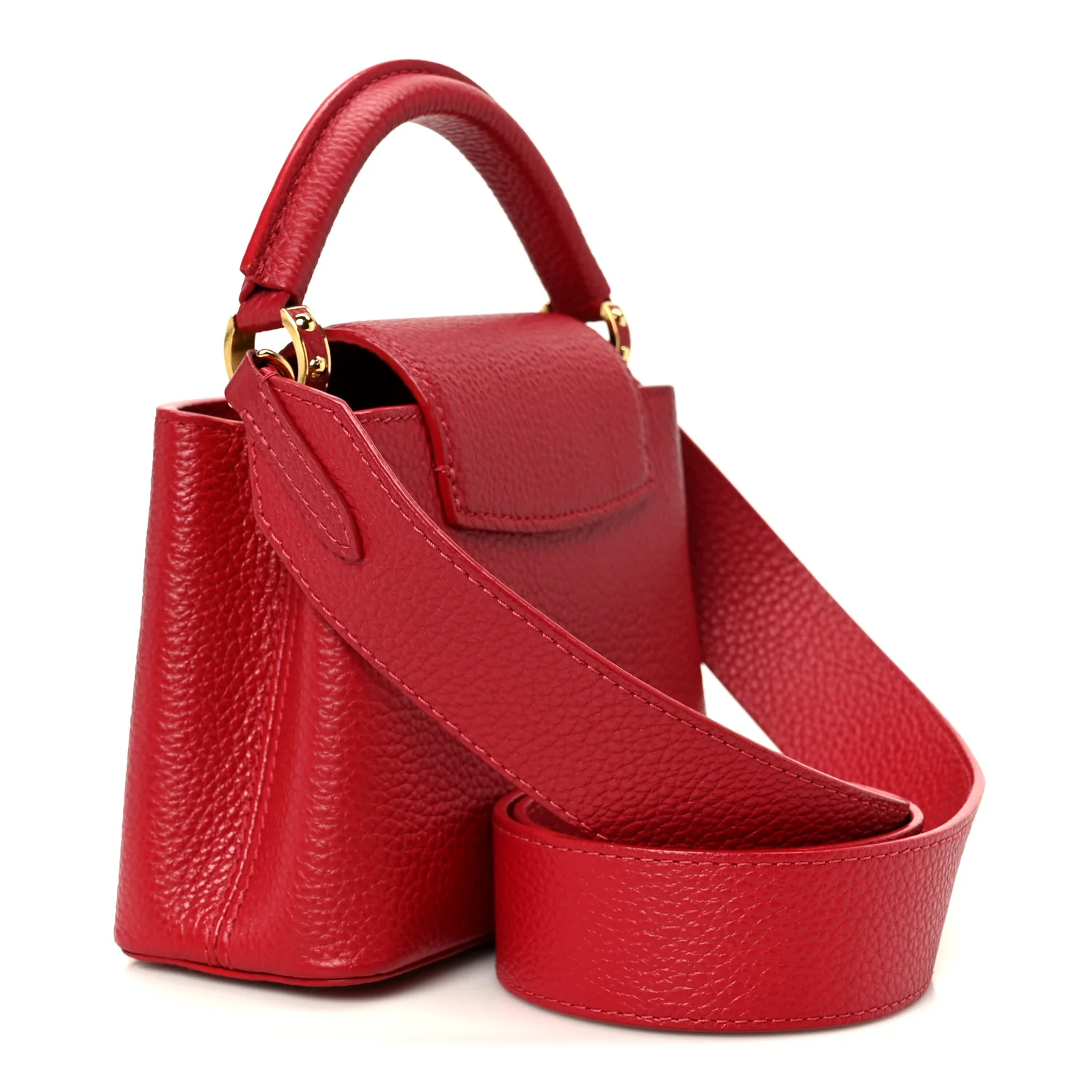 Taurillon Mini Capucines Scarlet - Image 2
