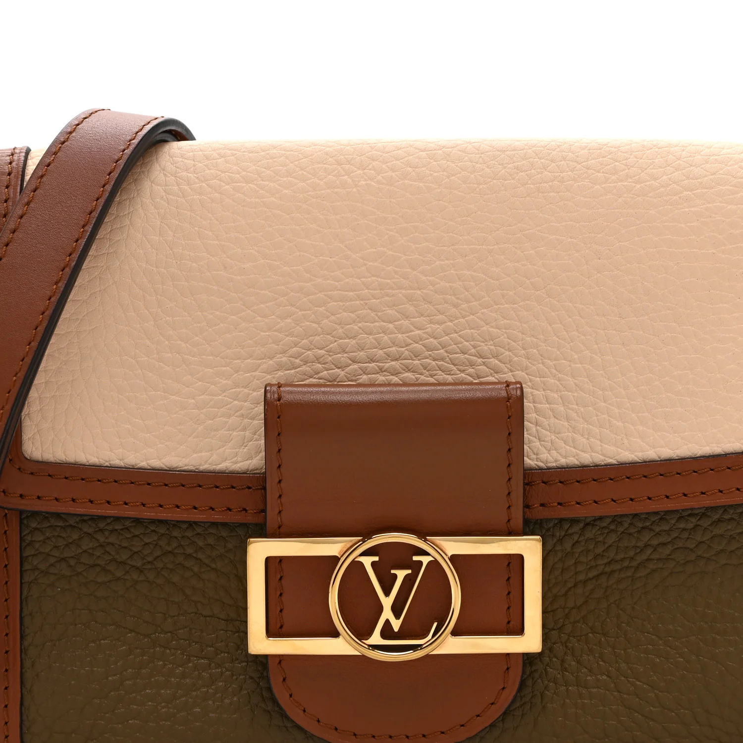 Taurillon Mini Dauphine Creme Kombe - Image 7