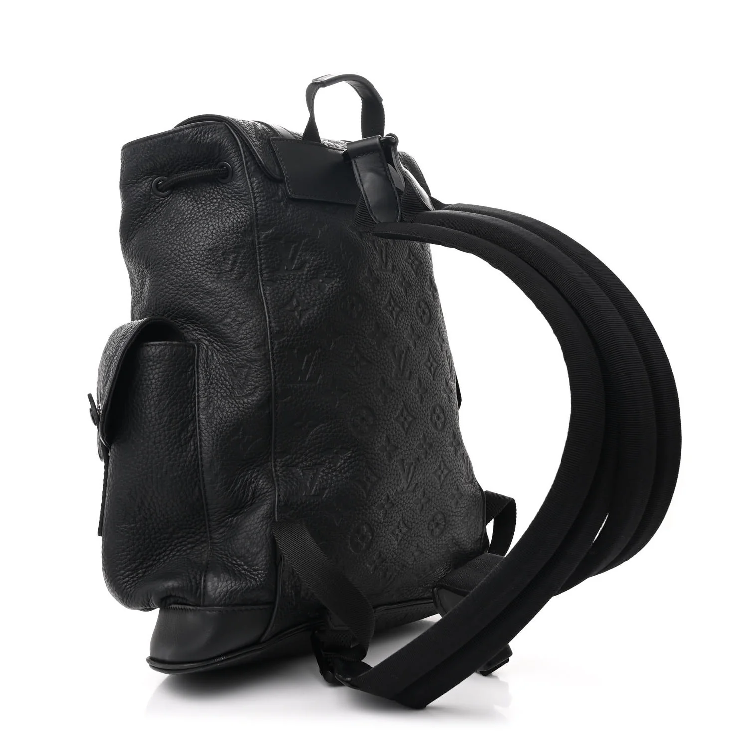 Taurillon Monogram Christopher PM Backpack Black - Image 3