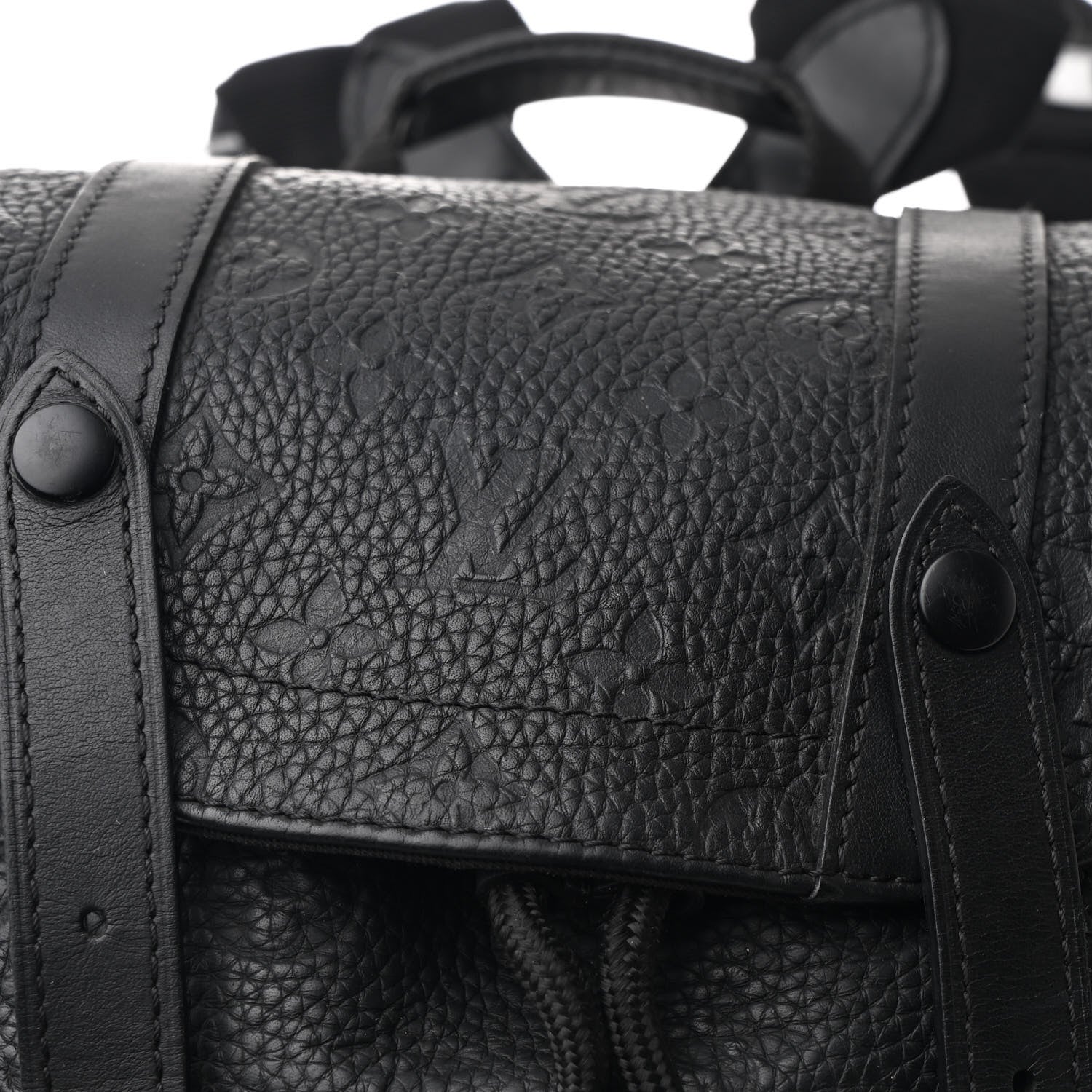 Taurillon Monogram Christopher PM Backpack Black - Image 7
