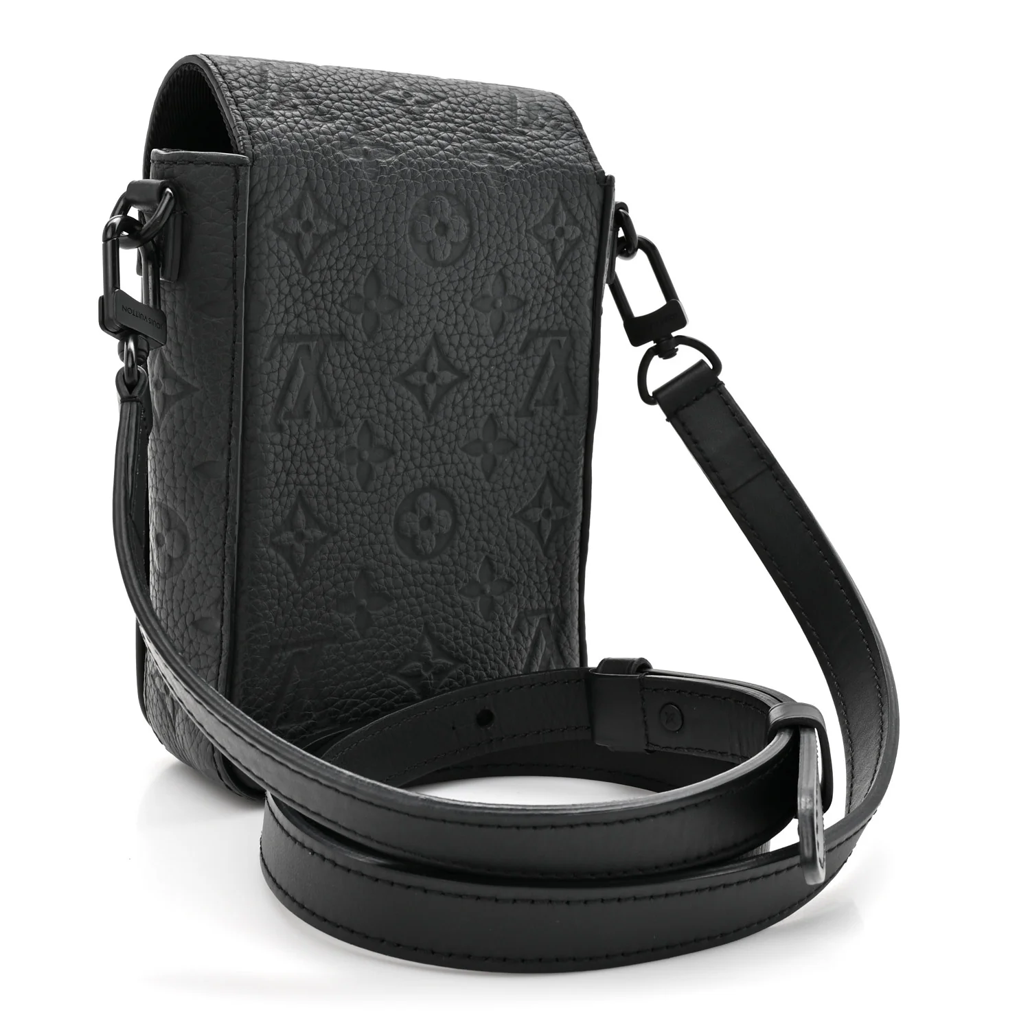 Taurillon Monogram S Lock Wearable Wallet Black - Image 3