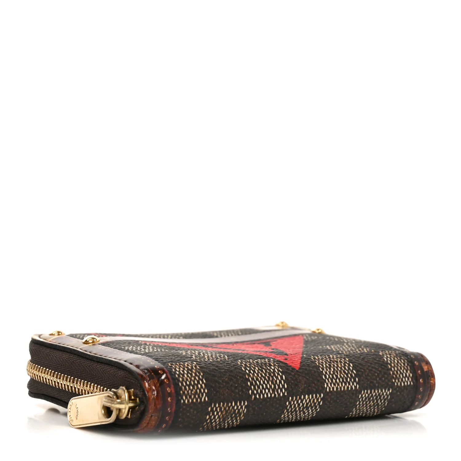 Transformed Damier Ebene Time Trunk Zippy Coin Purse - Image 4